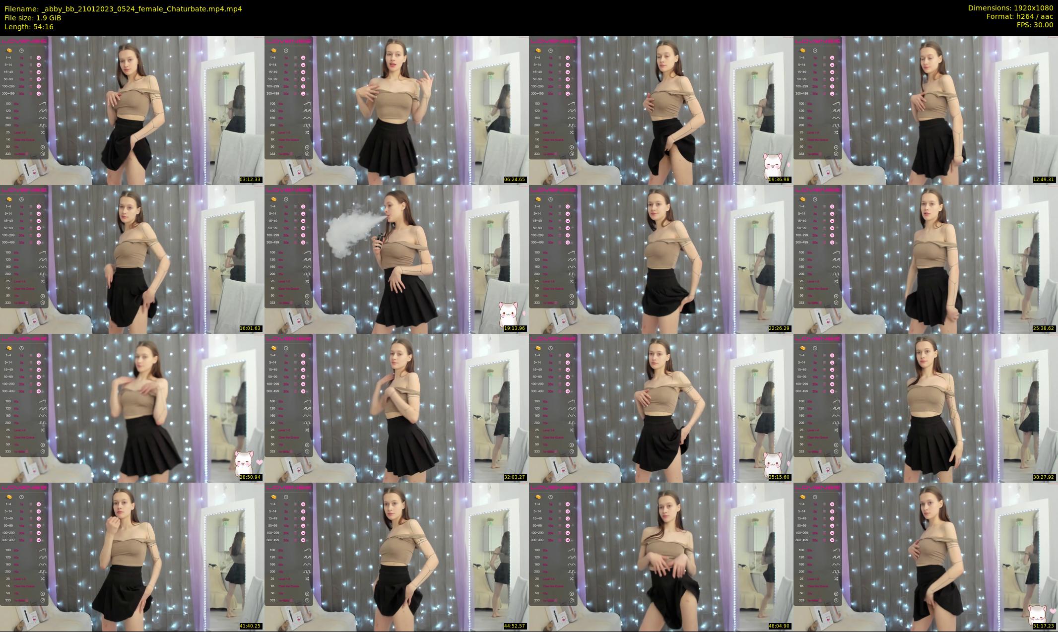 _abby_bb — 55 minute Chaturbate female cam show recording, 1080p, Jan 21, 2023