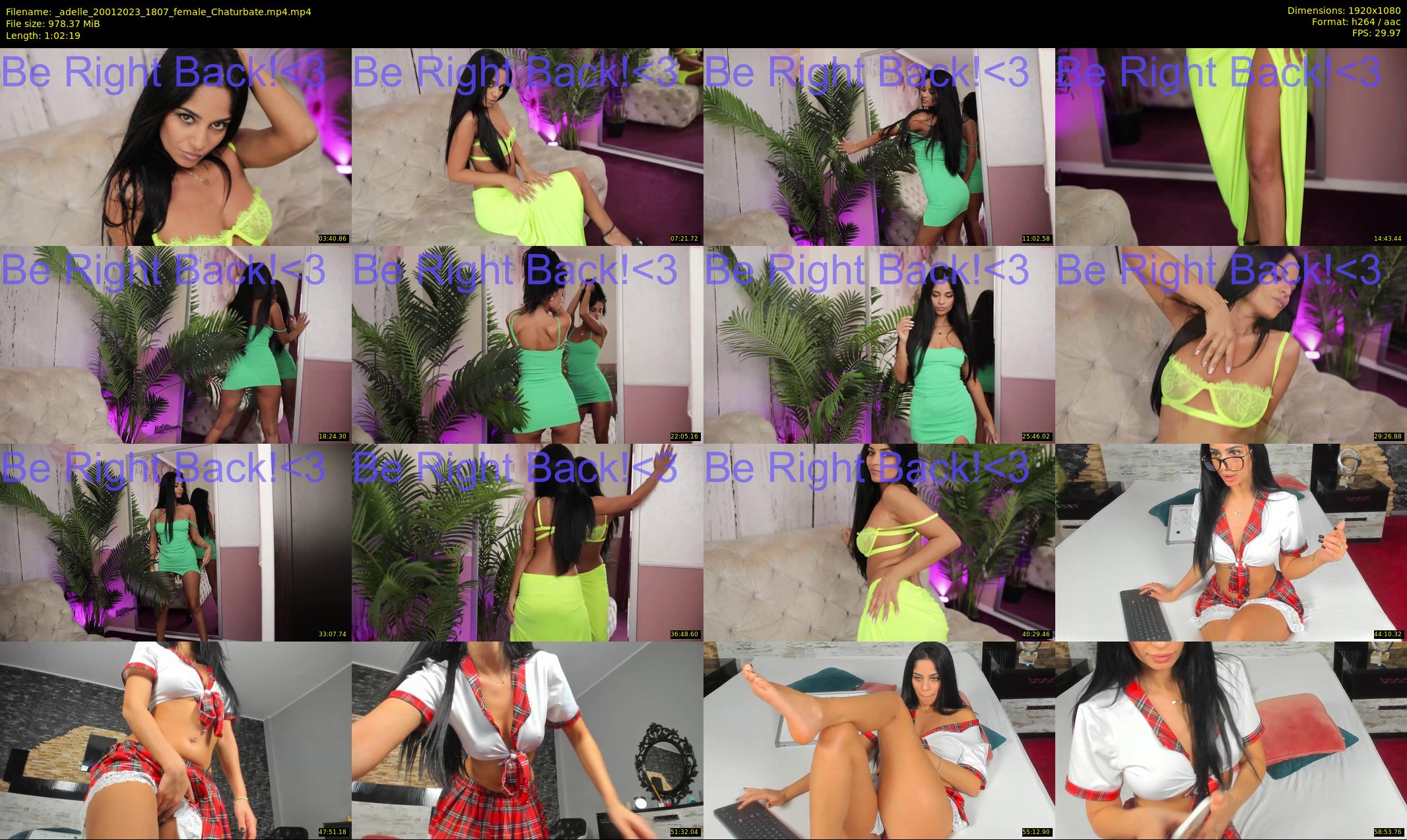 _adelle — 63 minute Chaturbate female cam show recording, 1080p, Jan 20, 2023