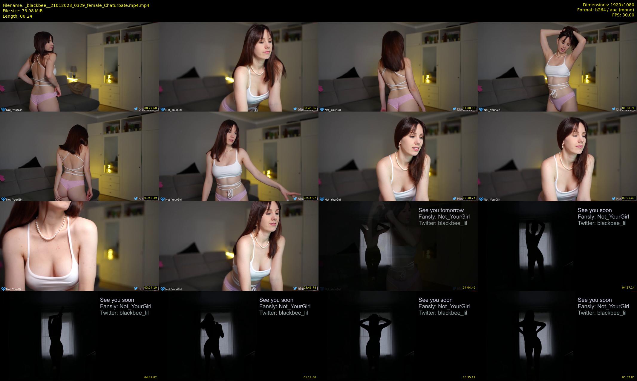 _blackbee_ — 7 minute Chaturbate female cam show recording, 1080p, Jan 21, 2023