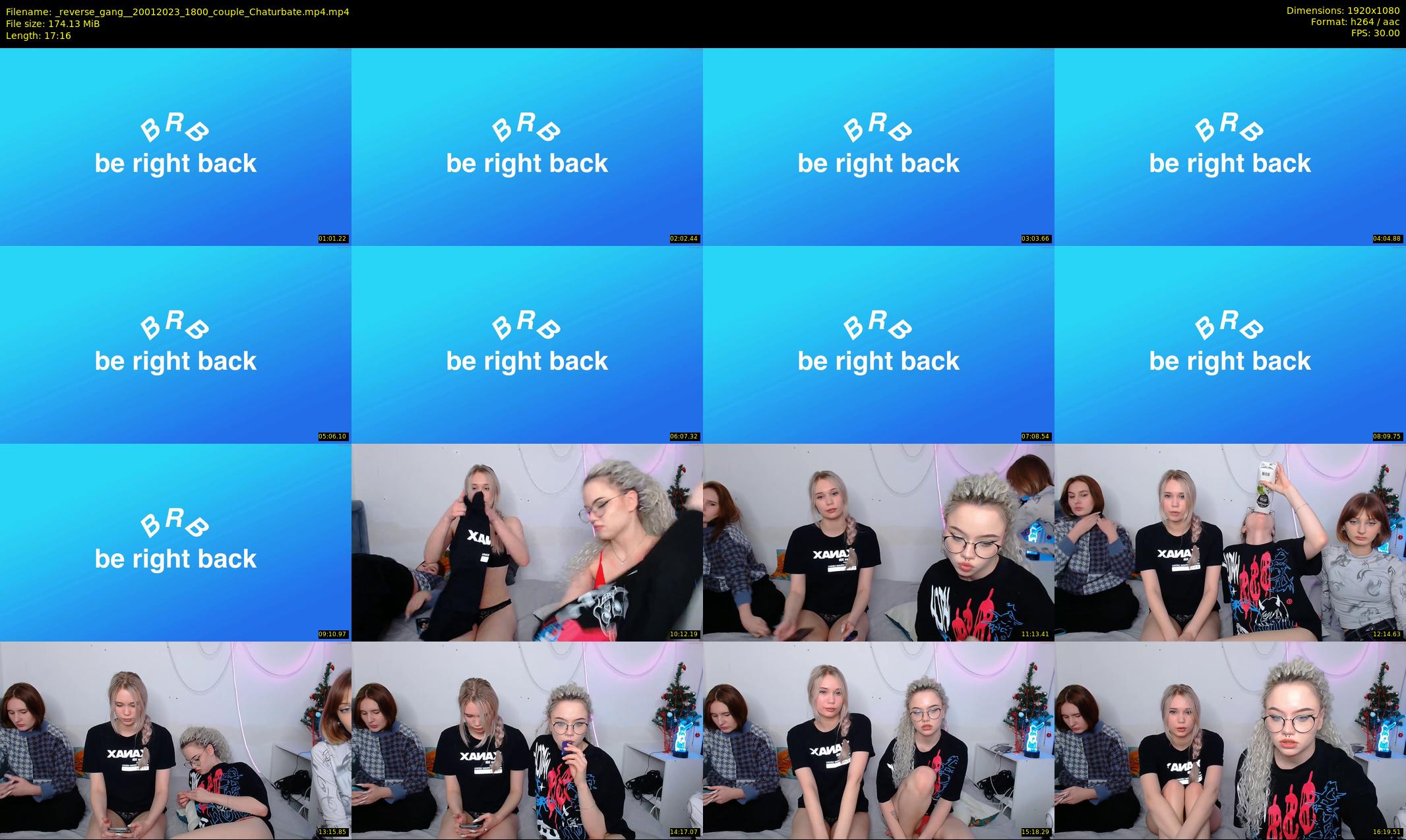 _reverse_gang_ — 18 minute Chaturbate couple cam show recording, 1080p, Jan 20, 2023