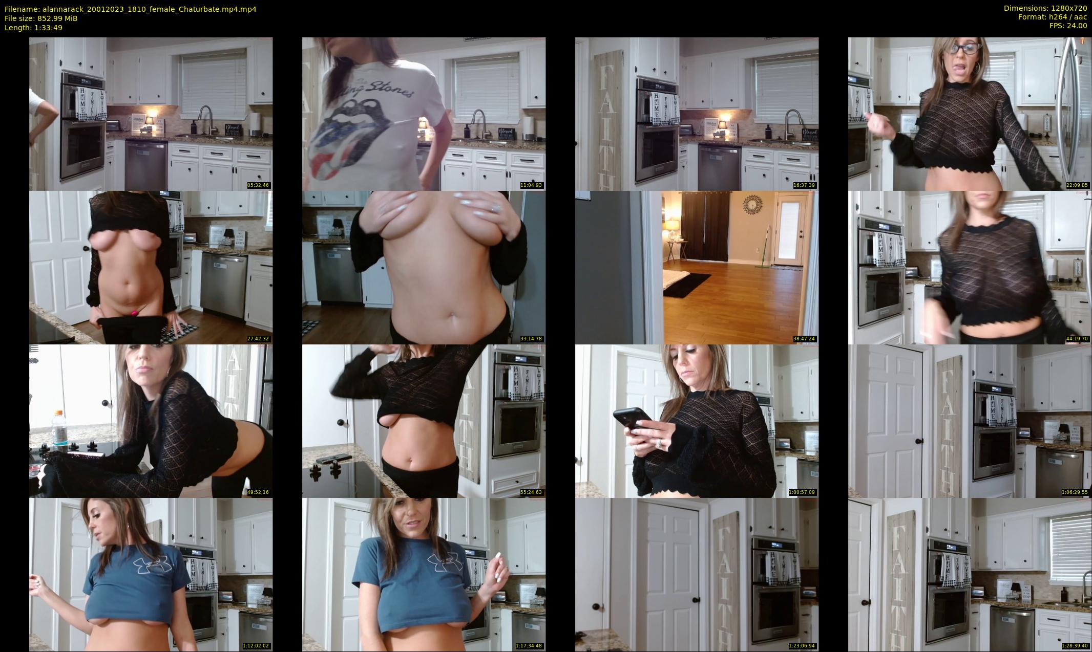 alannarack — 94 minute Chaturbate female cam show recording, 720p, Jan 20, 2023