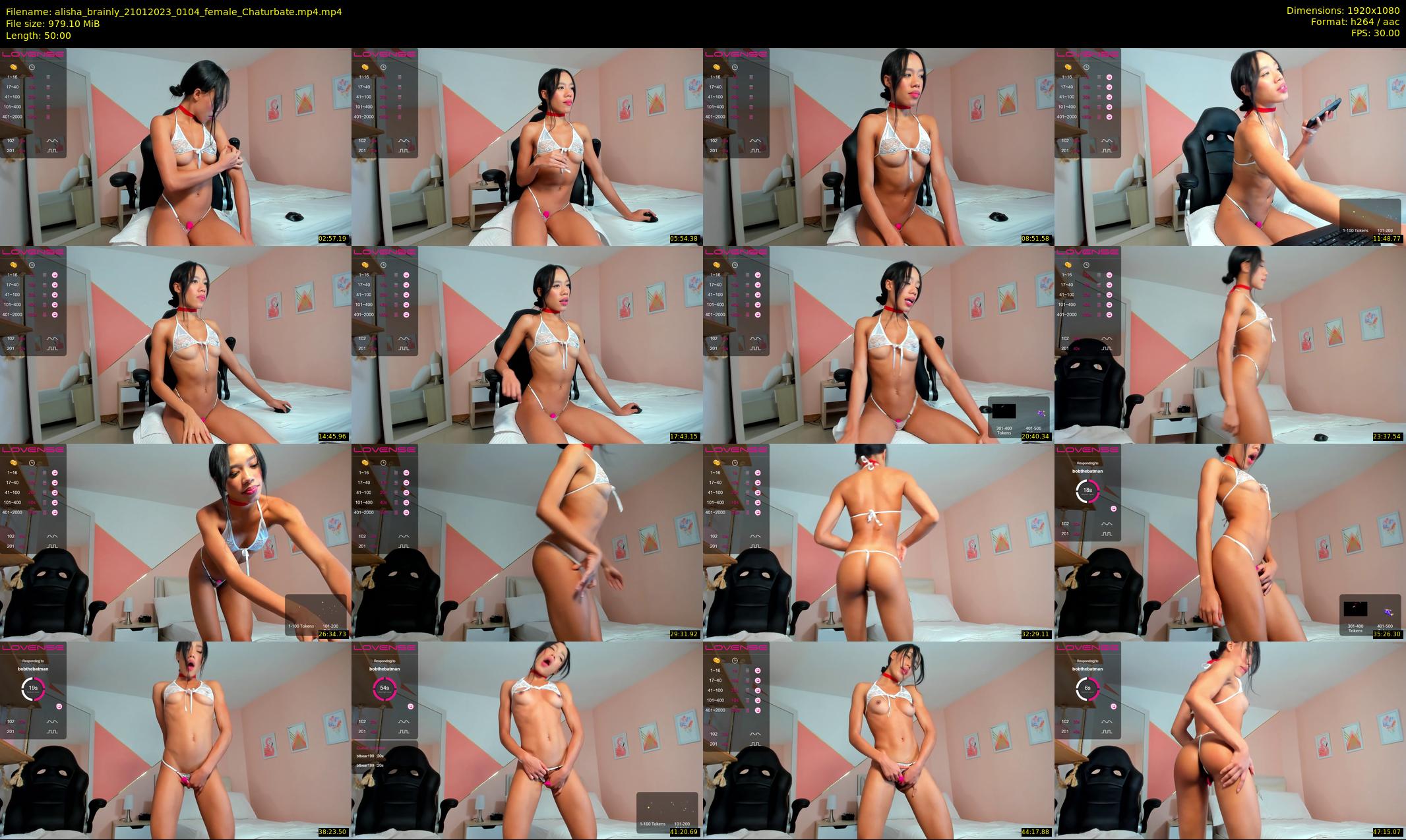alisha_brainly — 50 minute Chaturbate female cam show recording, 1080p, Jan 21, 2023