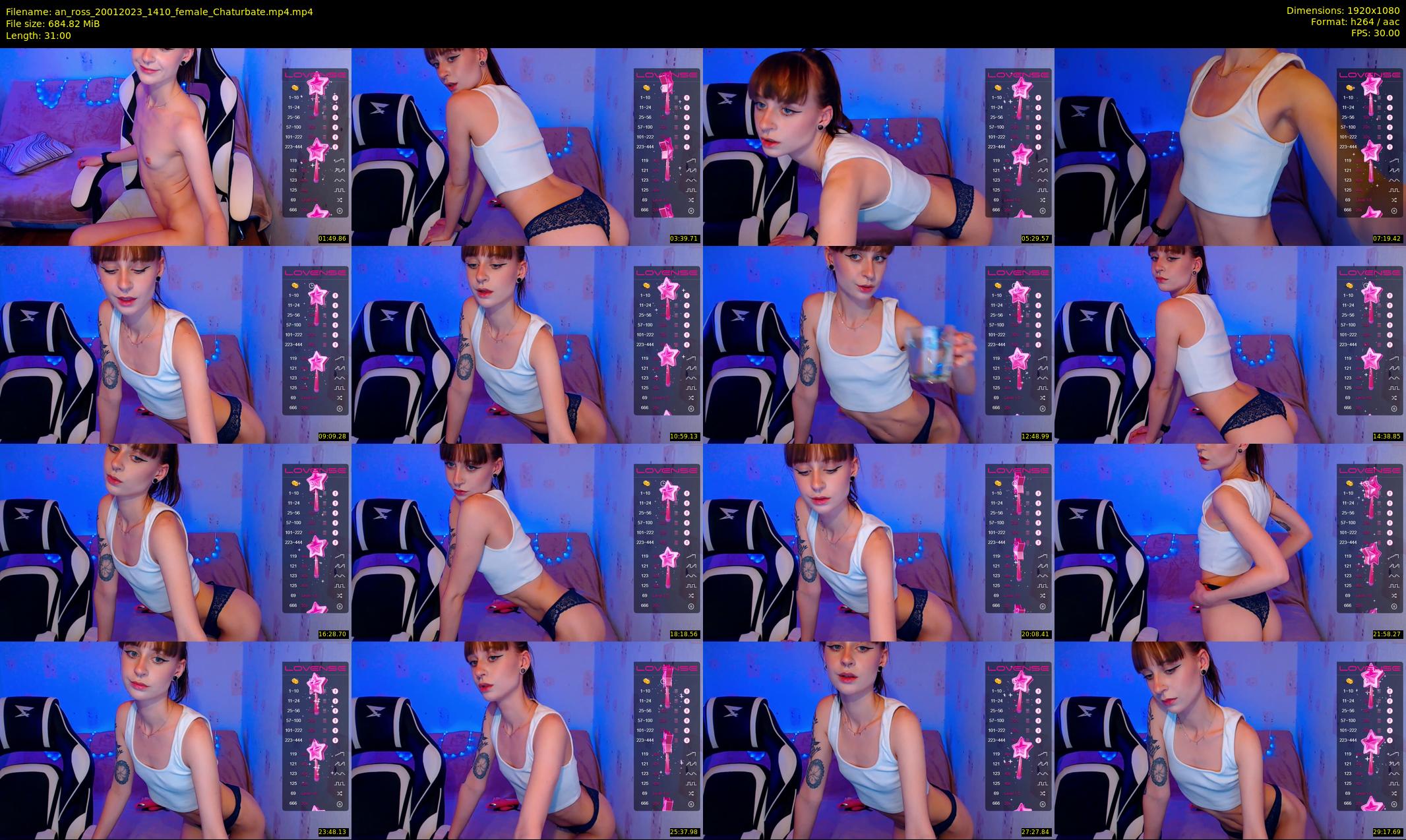 an_ross — 31 minute Chaturbate female cam show recording, 1080p, Jan 20, 2023