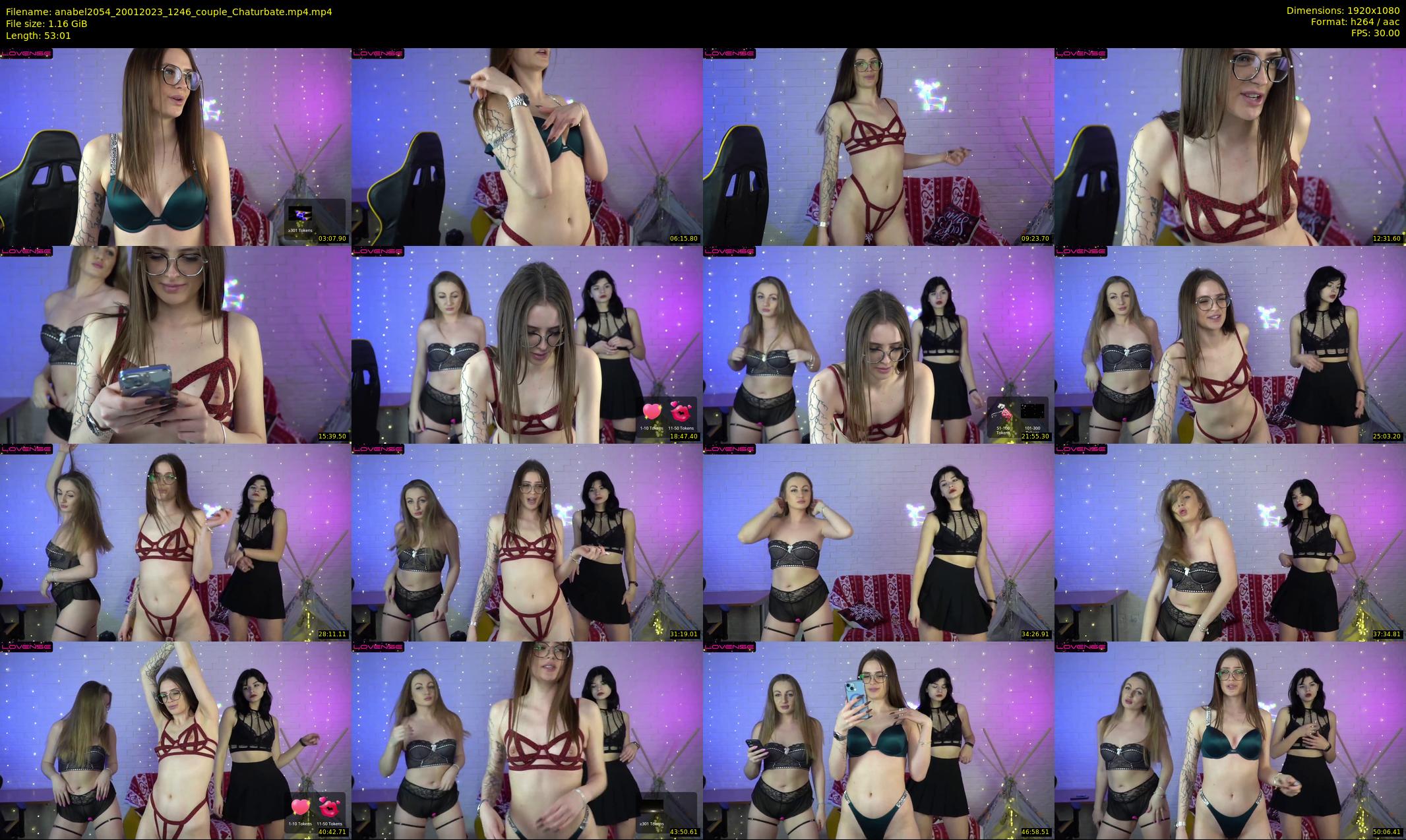 anabel2054 — 54 minute Chaturbate female cam show recording, 1080p, Jan 20, 2023