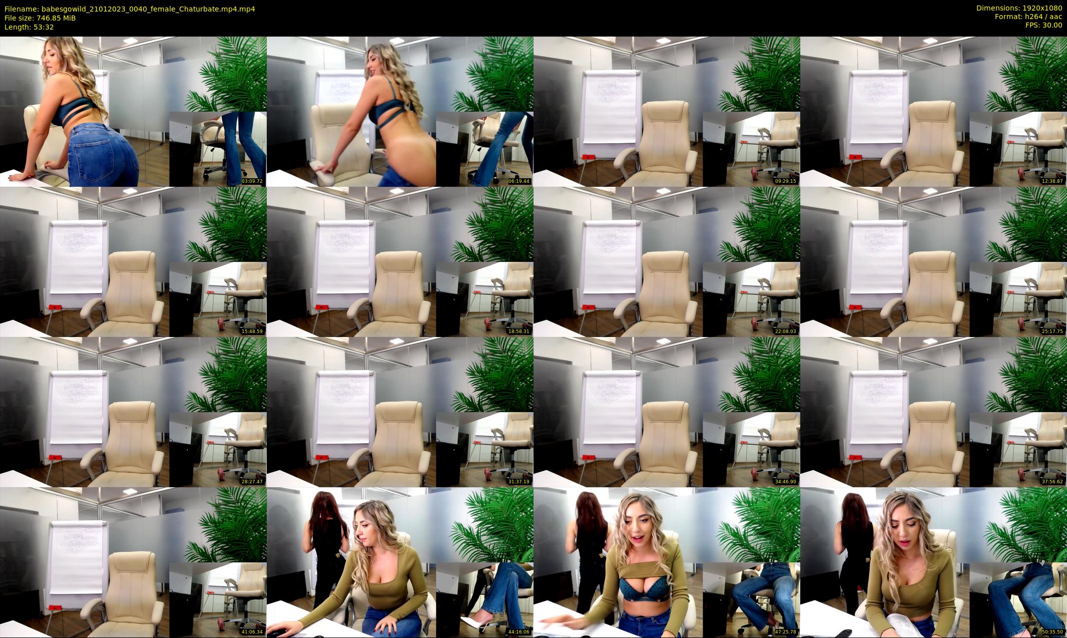 babesgowild — 54 minute Chaturbate couple cam show recording, 1080p, Jan 21, 2023