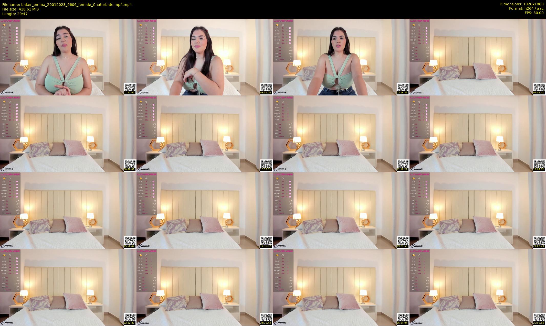baker_emma — 30 minute Chaturbate female cam show recording, 1080p, Jan 20, 2023