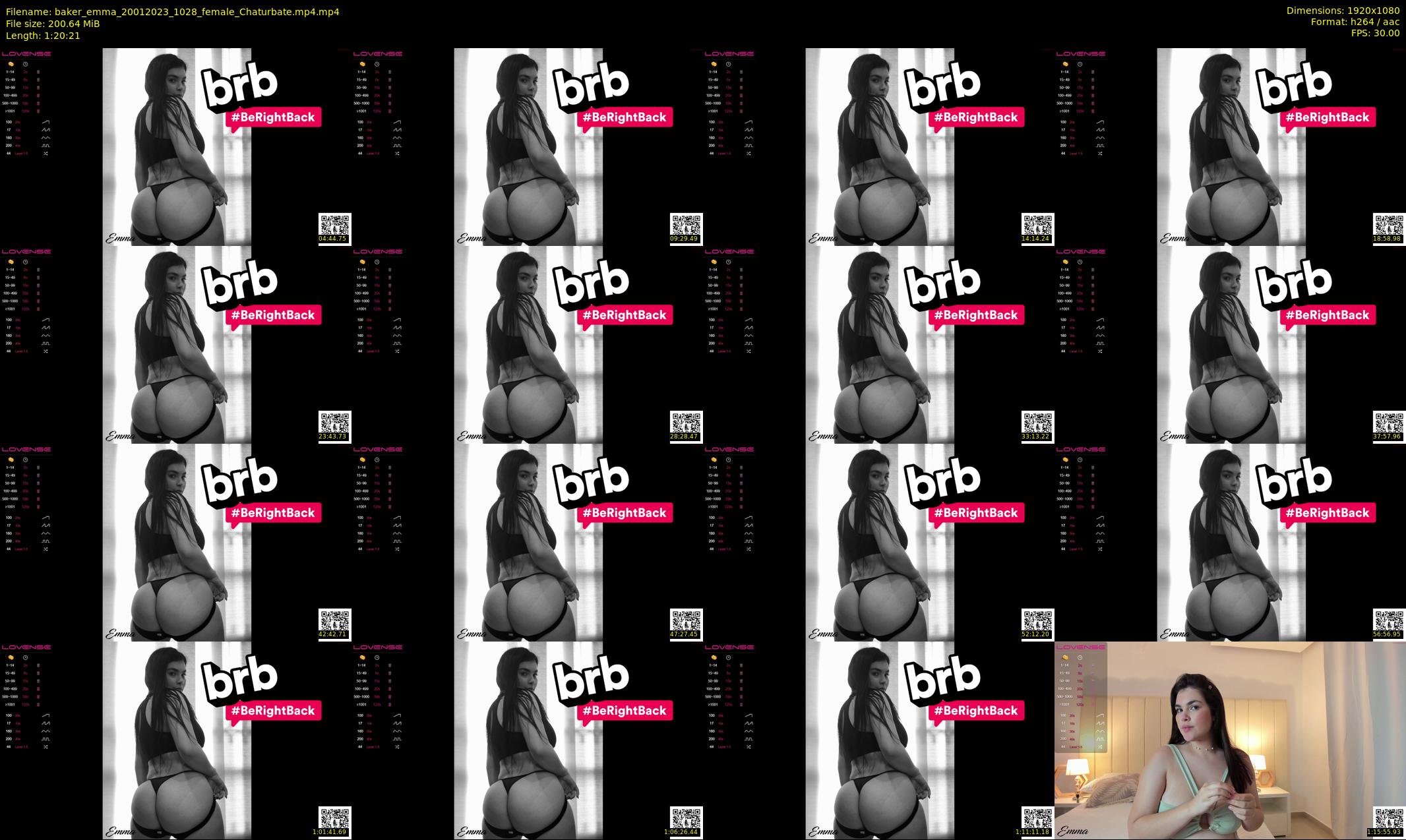 baker_emma — 81 minute Chaturbate female cam show recording, 1080p, Jan 20, 2023