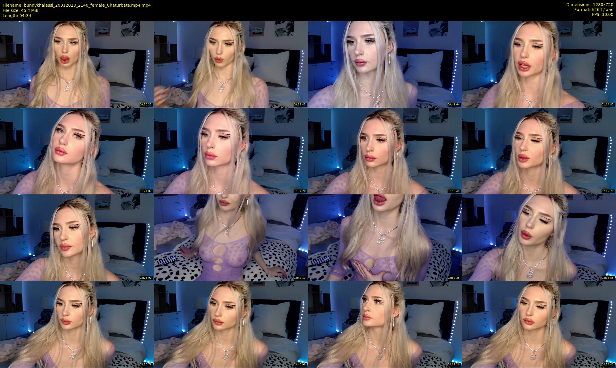 bunnykhalessi — 5 minute Chaturbate female cam show recording, 720p, Jan 20, 2023