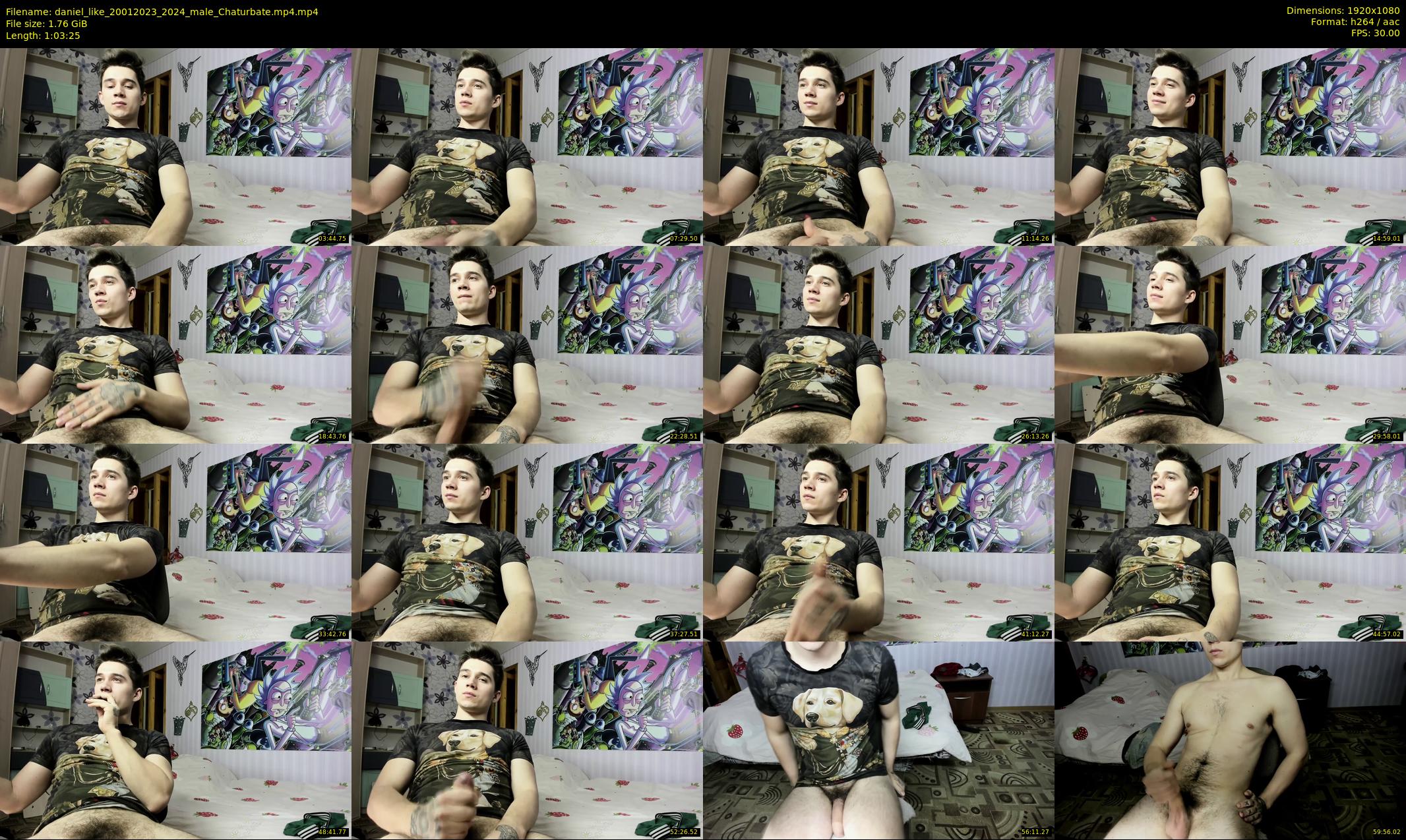 daniel_like — 64 minute Chaturbate male cam show recording, 1080p, Jan 20, 2023