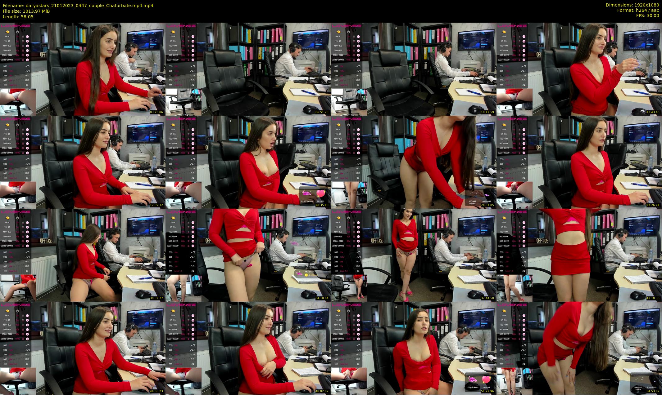 daryastars — 59 minute Chaturbate couple cam show recording, 1080p, Jan 21, 2023