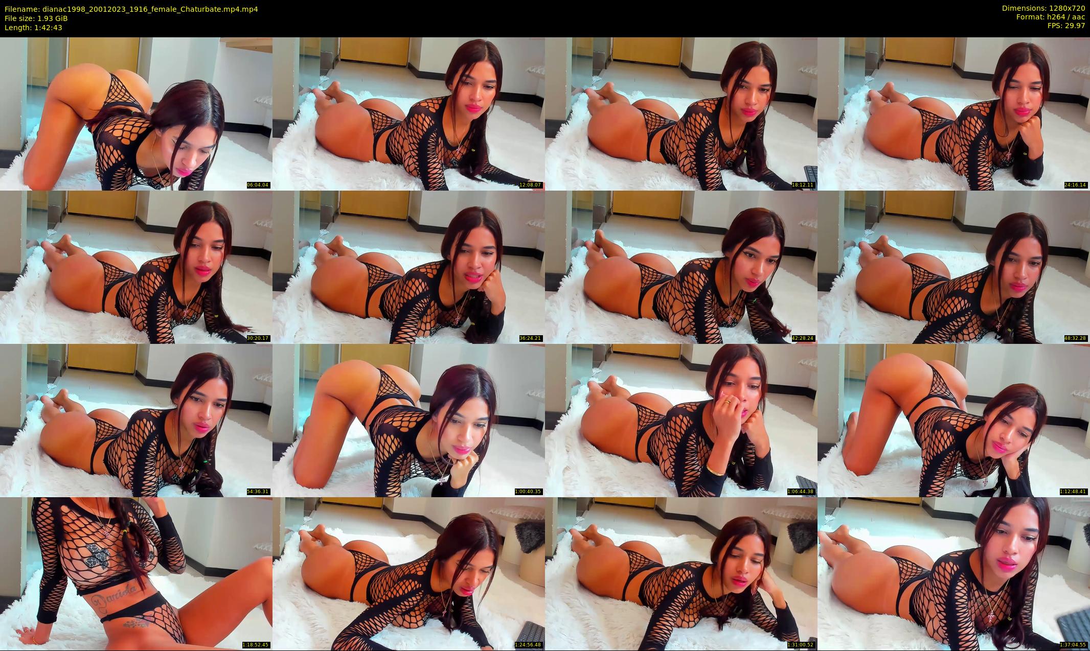 dianac1998 — 103 minute Chaturbate female cam show recording, 720p, Jan 20, 2023