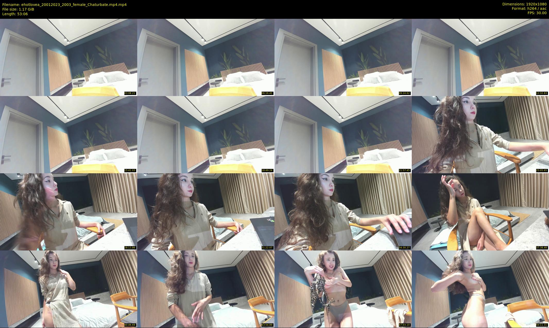 ehotlovea — 54 minute Chaturbate female cam show recording, 1080p, Jan 20, 2023