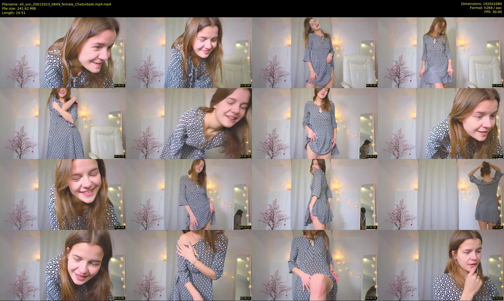 eli_sun — 11 minute Chaturbate female cam show recording, 1080p, Jan 20, 2023