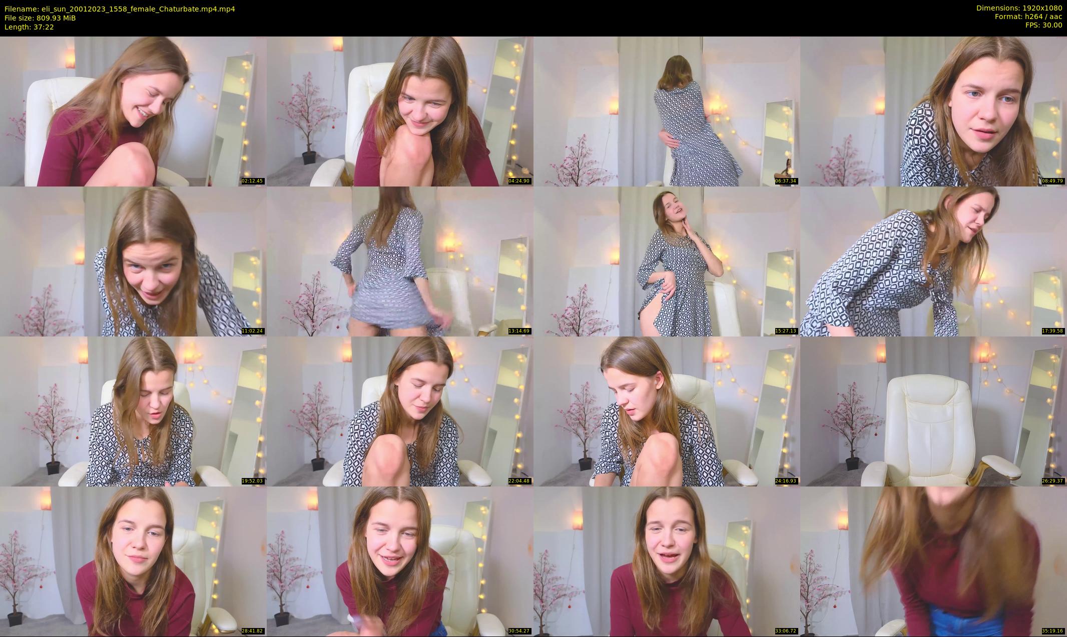 eli_sun — 38 minute Chaturbate female cam show recording, 1080p, Jan 20, 2023
