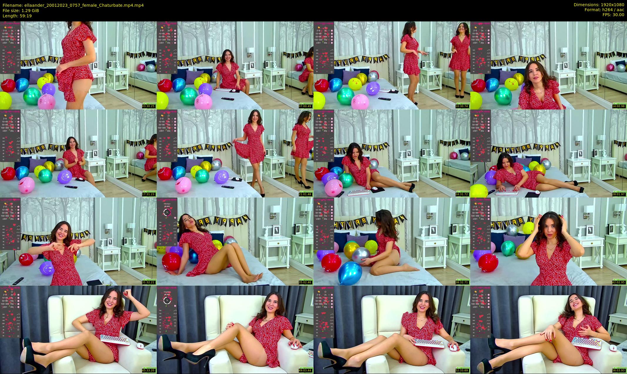 ellaander — 60 minute Chaturbate female cam show recording, 1080p, Jan 20, 2023