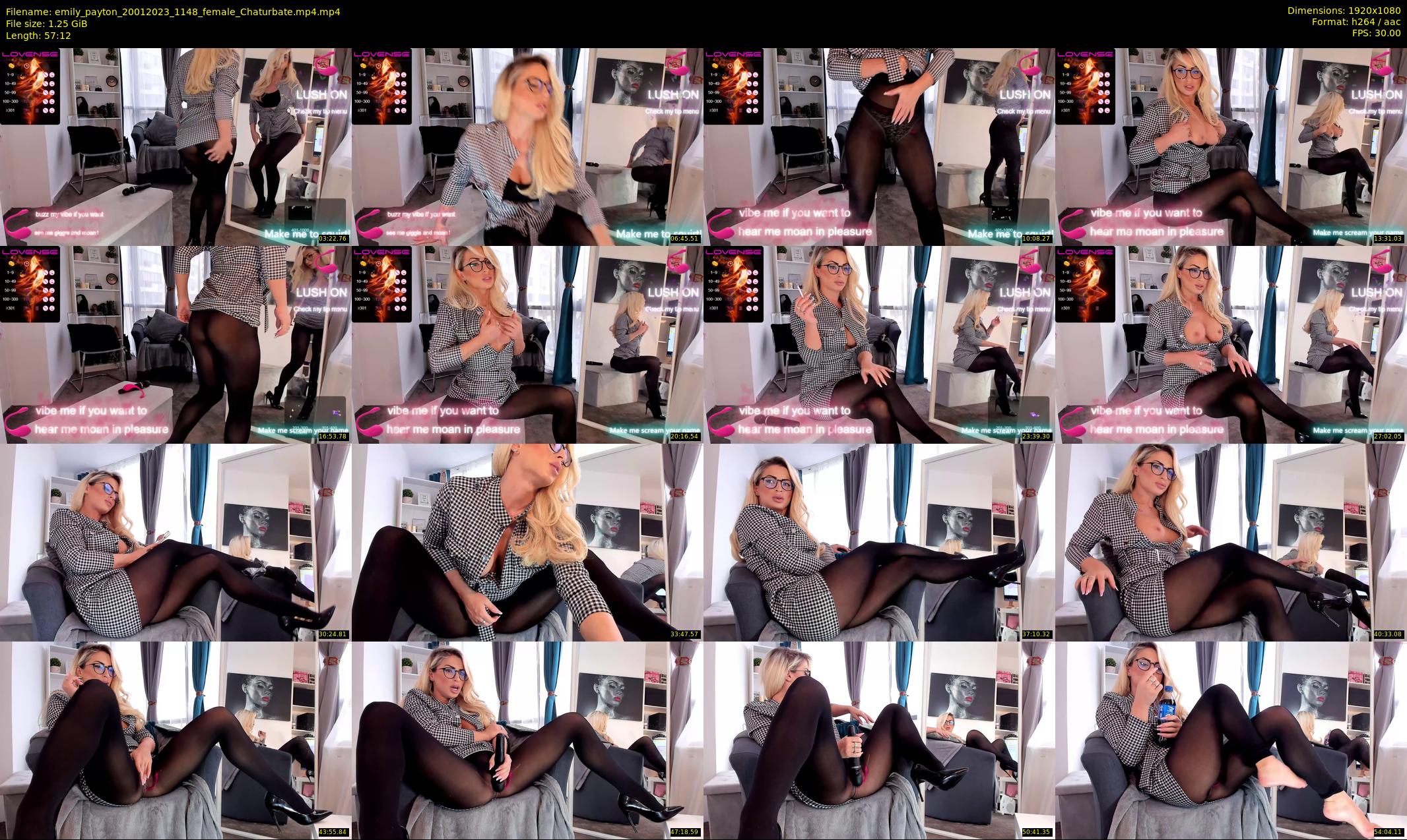 emily_payton — 58 minute Chaturbate female cam show recording, 1080p, Jan 20, 2023