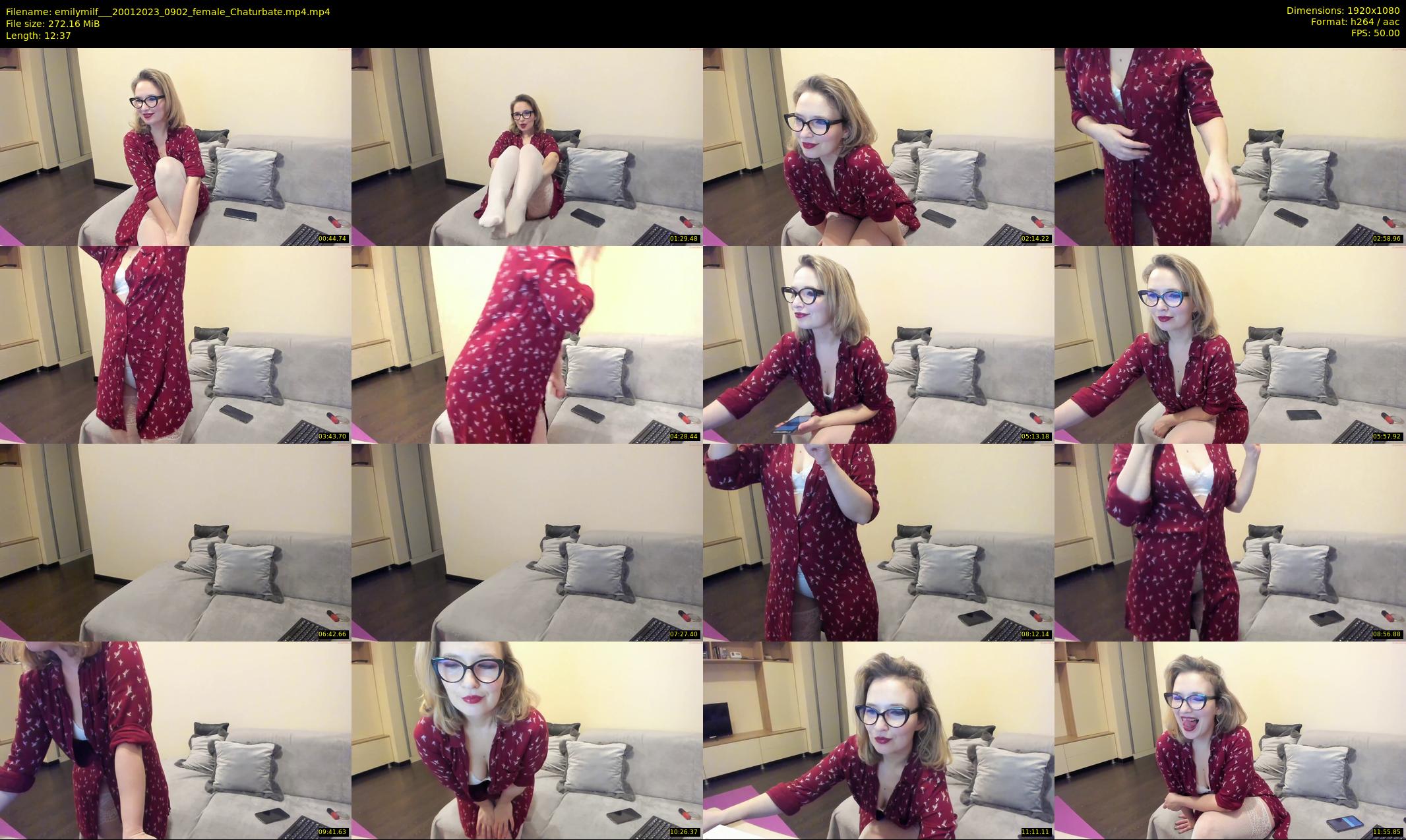 emilymilf__ — 13 minute Chaturbate female cam show recording, 1080p, Jan 20, 2023
