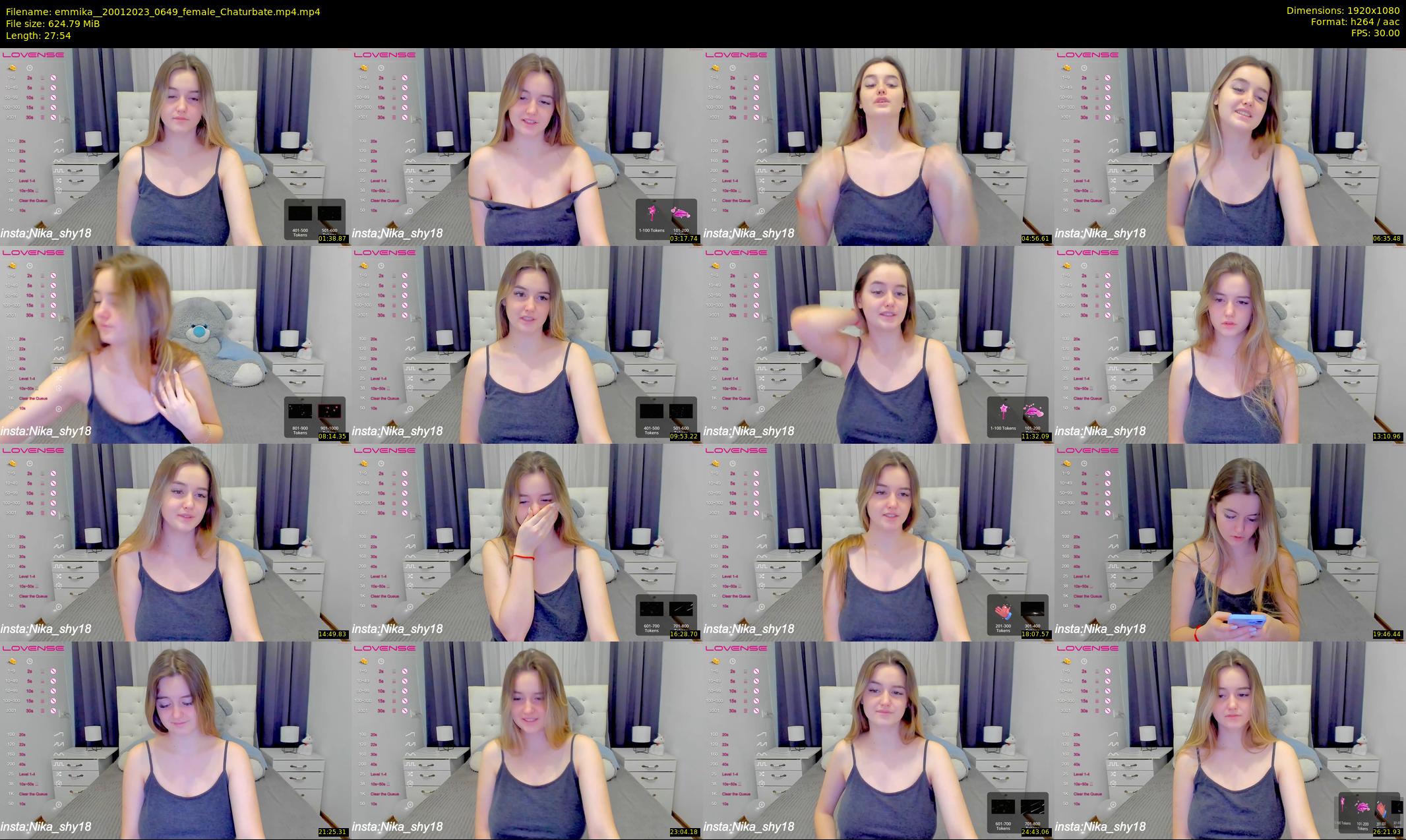 emmika_ — 28 minute Chaturbate female cam show recording, 1080p, Jan 20, 2023