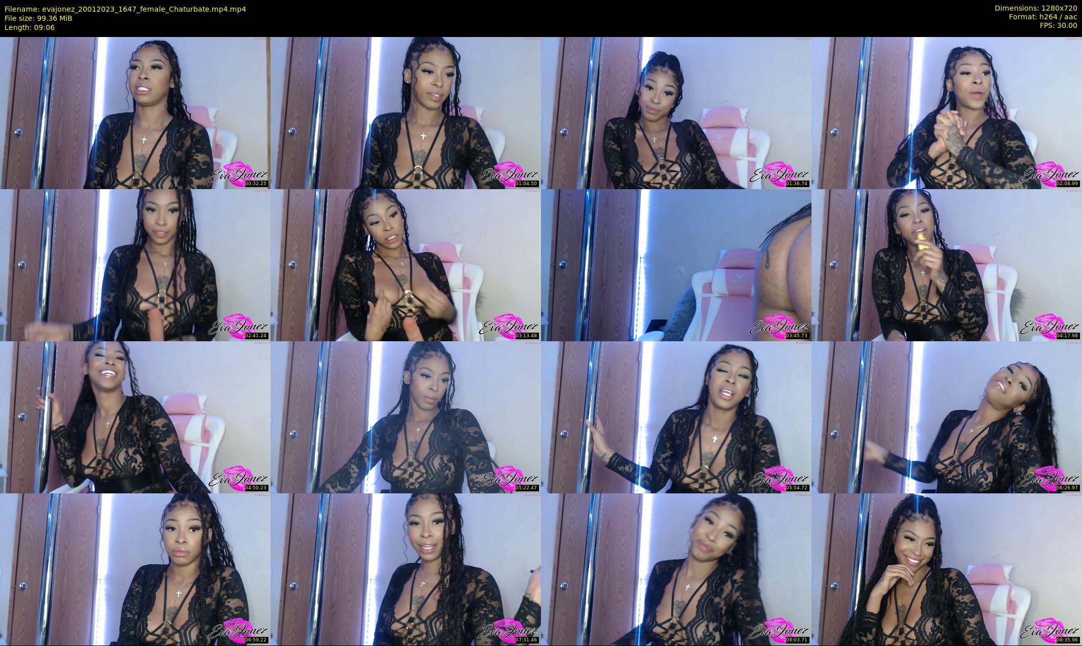 evajonez — 10 minute Chaturbate female cam show recording, 720p, Jan 20, 2023