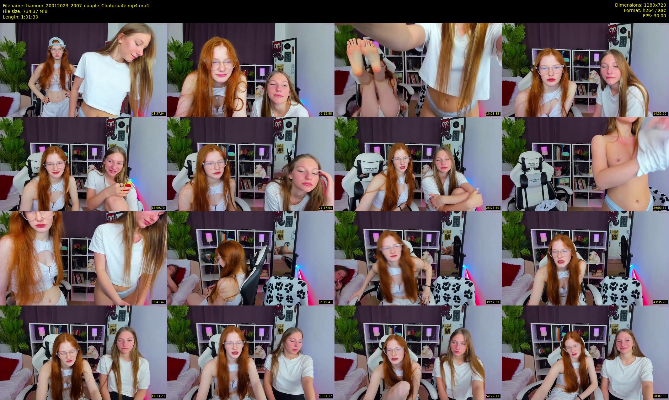 fiamoor — 62 minute Chaturbate female cam show recording, 720p, Jan 20, 2023