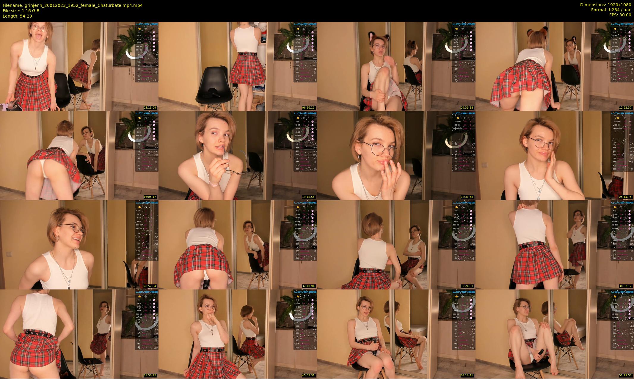 grinjenn — 55 minute Chaturbate female cam show recording, 1080p, Jan 20, 2023