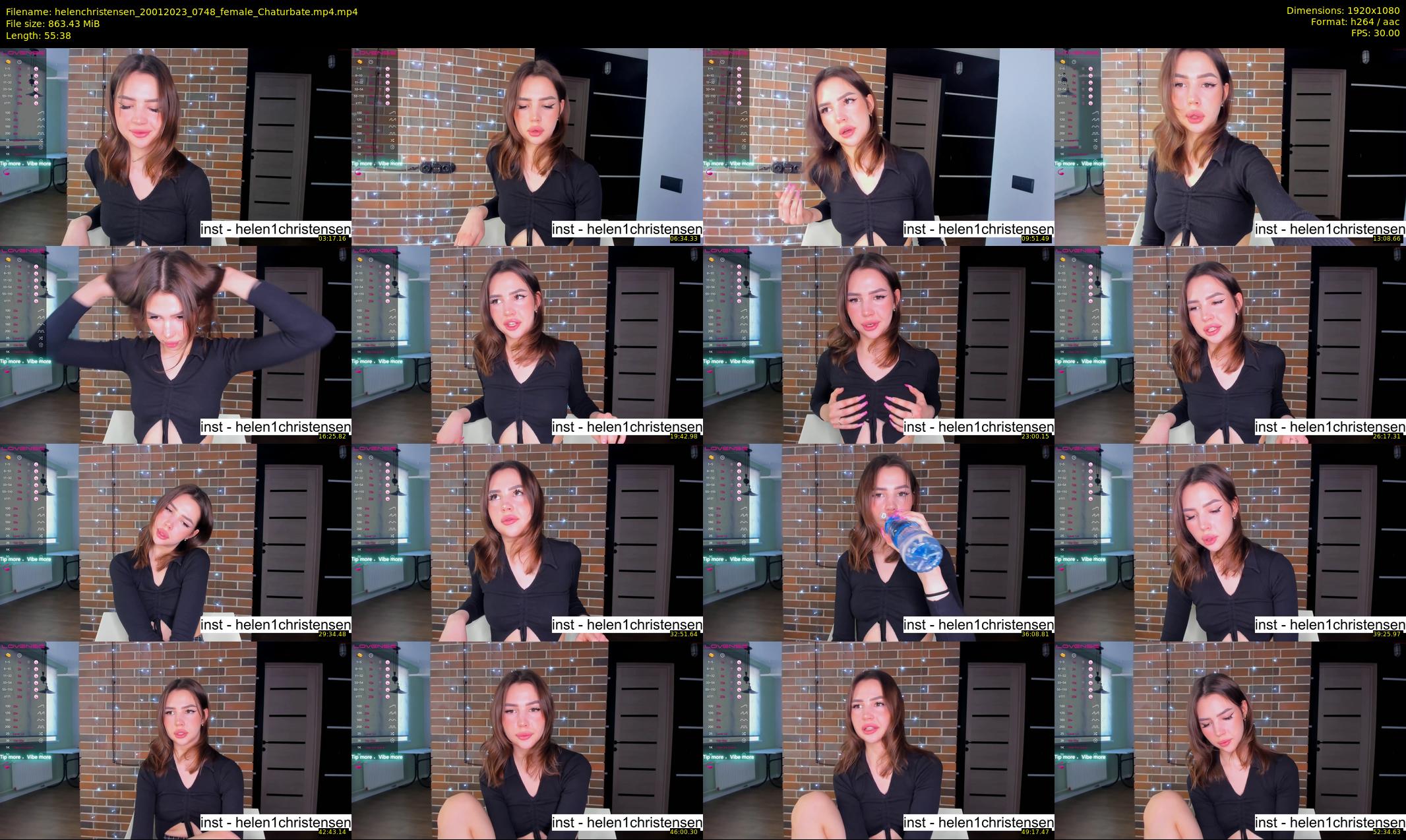 helenchristensen — 56 minute Chaturbate female cam show recording, 1080p, Jan 20, 2023