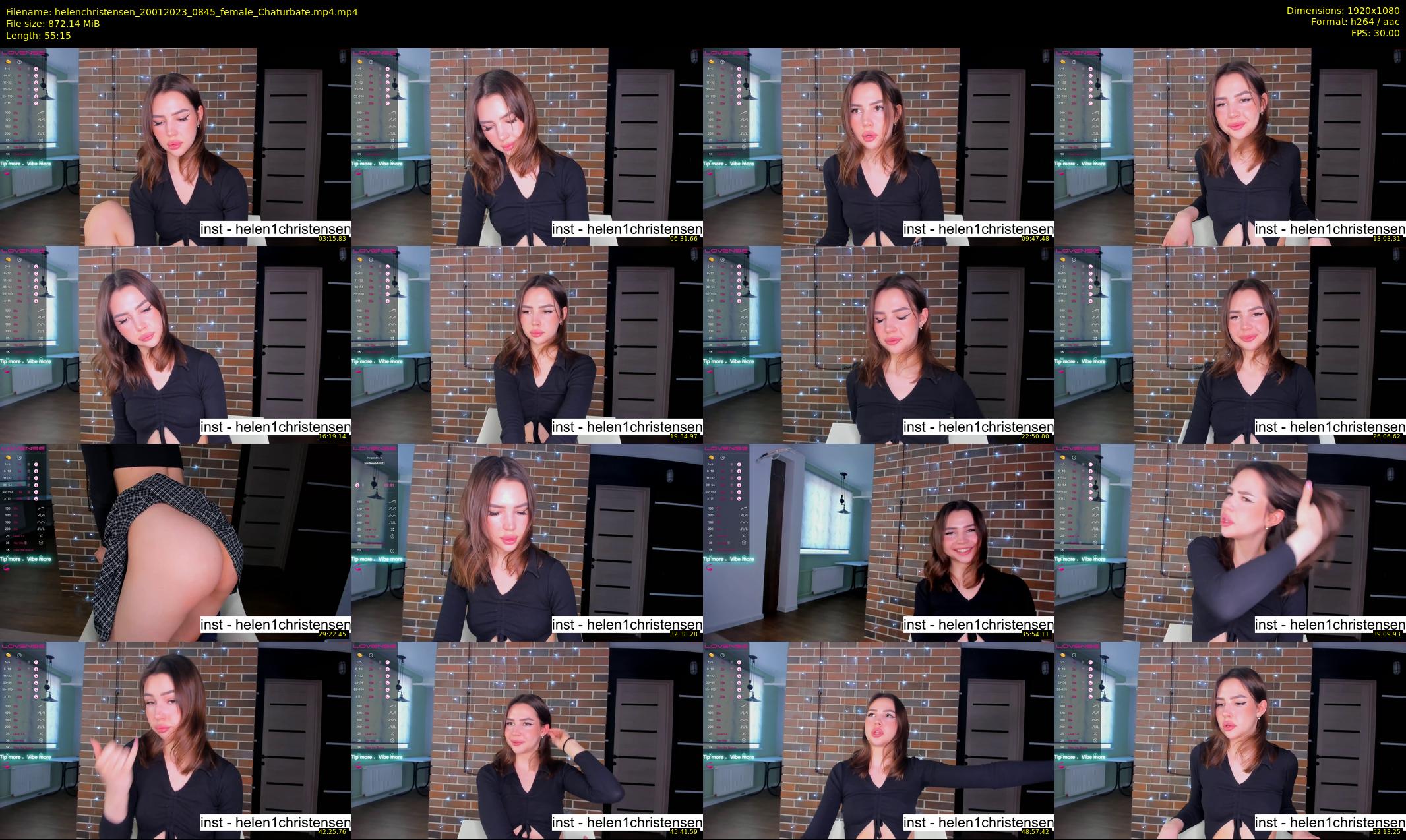 helenchristensen — 56 minute Chaturbate female cam show recording, 1080p, Jan 20, 2023