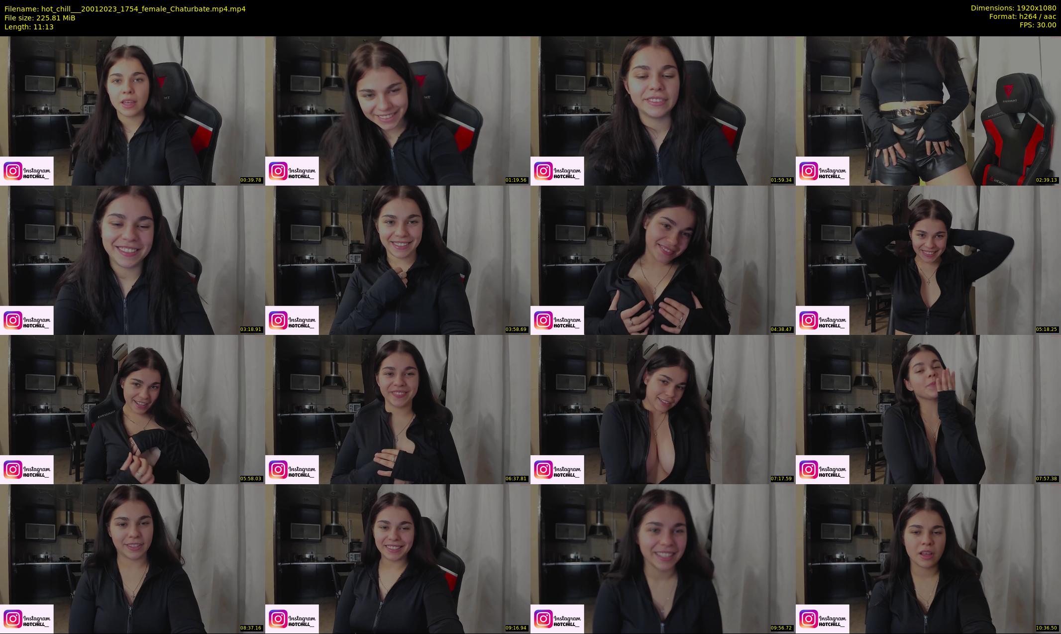 hot_chill__ — 12 minute Chaturbate female cam show recording, 1080p, Jan 20, 2023
