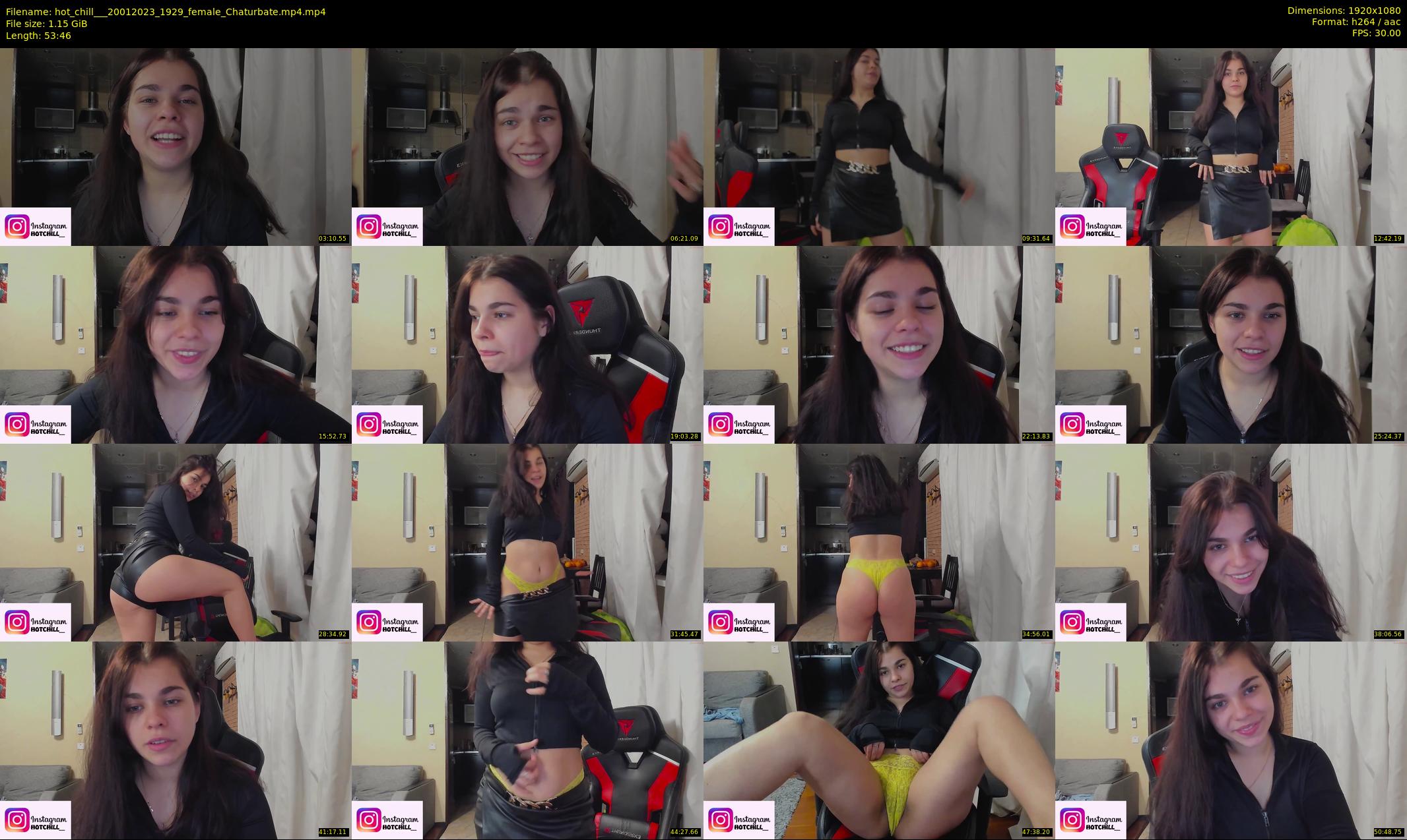 hot_chill__ — 54 minute Chaturbate female cam show recording, 1080p, Jan 20, 2023