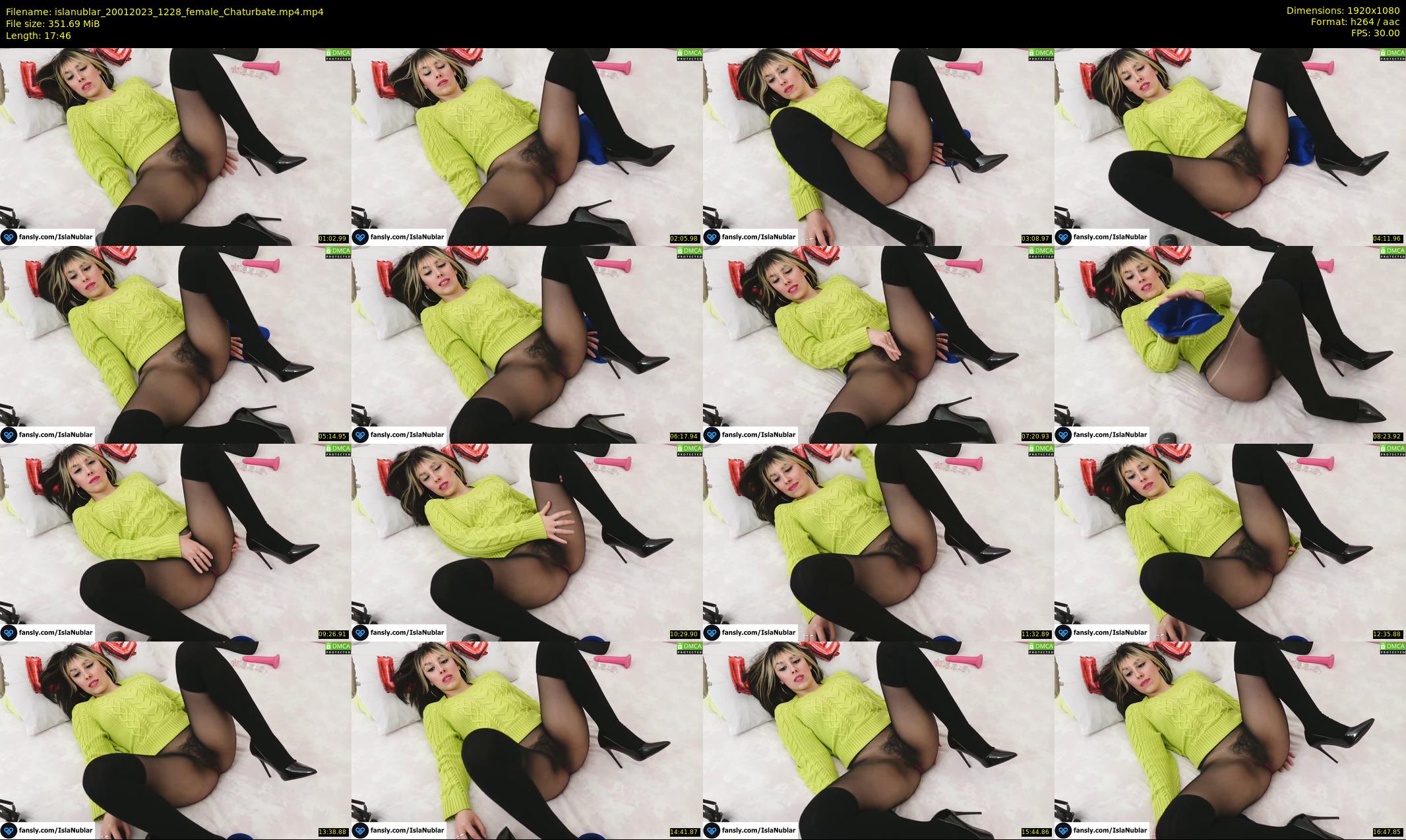 islanublar — 18 minute Chaturbate female cam show recording, 1080p, Jan 20, 2023