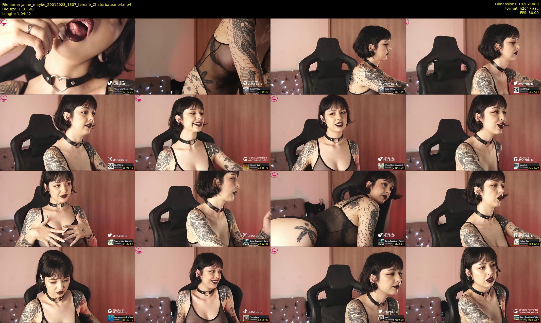 janne_maybe — 65 minute Chaturbate female cam show recording, 1080p, Jan 20, 2023