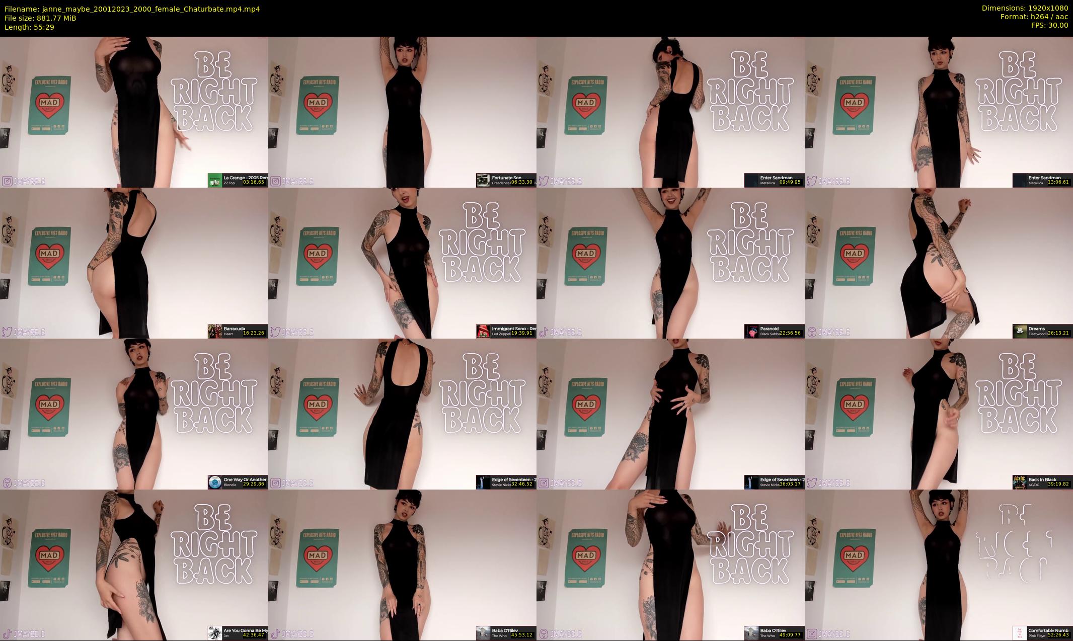 janne_maybe — 56 minute Chaturbate female cam show recording, 1080p, Jan 20, 2023