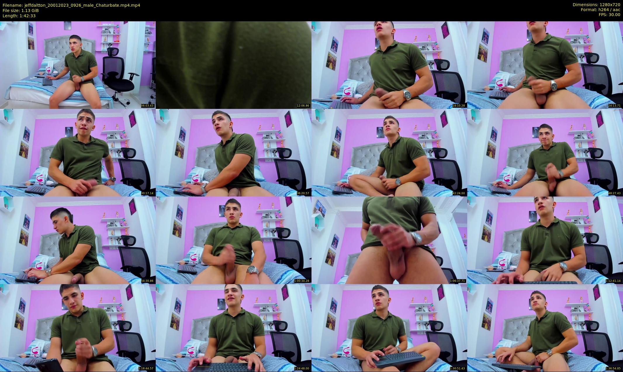jeffdaltton — 103 minute Chaturbate male cam show recording, 720p, Jan 20, 2023