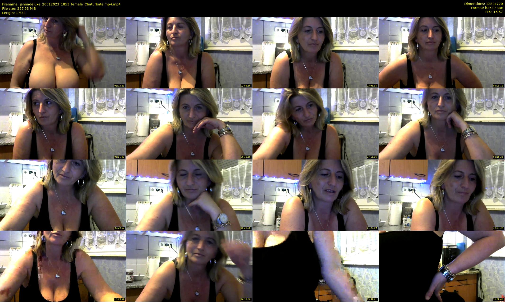 jennadeluxe — 18 minute Chaturbate female cam show recording, 720p, Jan 20, 2023