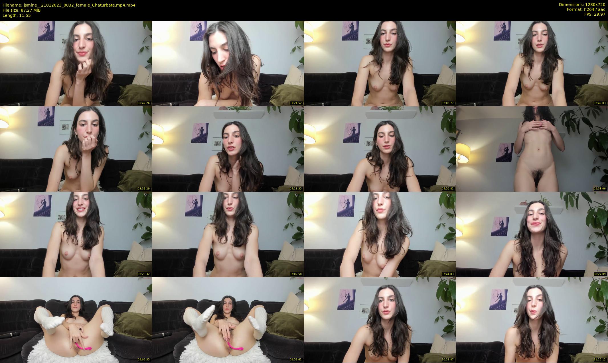 jsmine_ — 12 minute Chaturbate female cam show recording, 720p, Jan 21, 2023