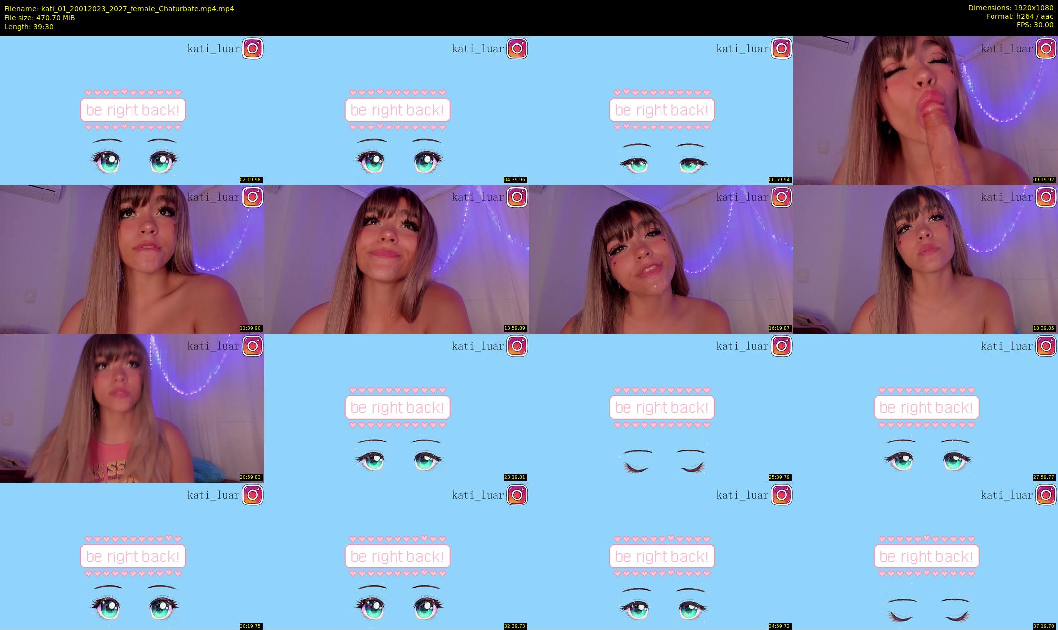 kati_01 — 40 minute Chaturbate female cam show recording, 1080p, Jan 20, 2023