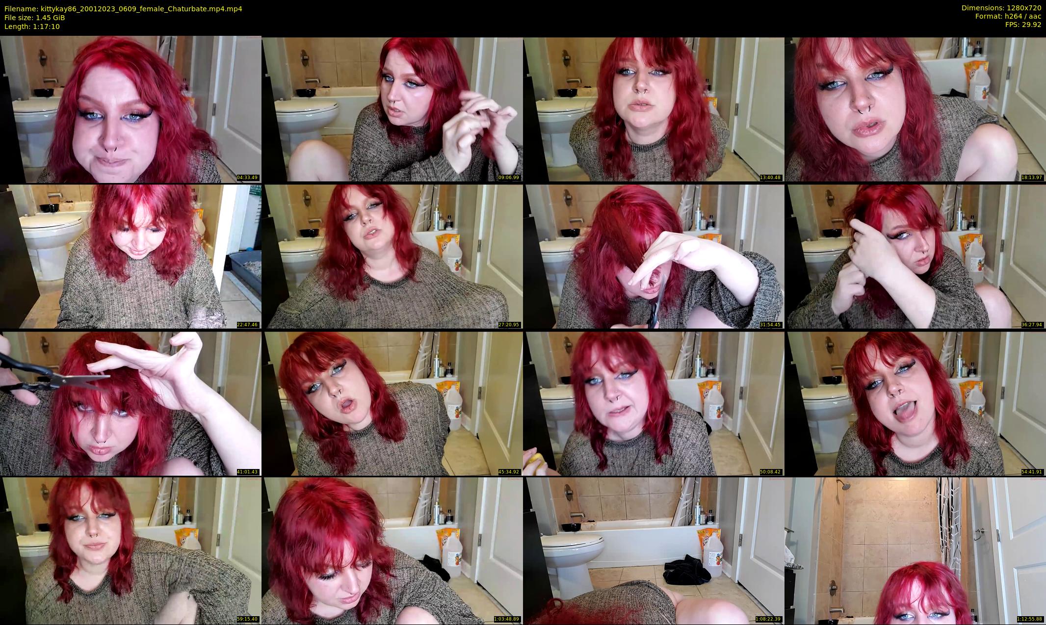 kittykay86 — 78 minute Chaturbate female cam show recording, 720p, Jan 20, 2023