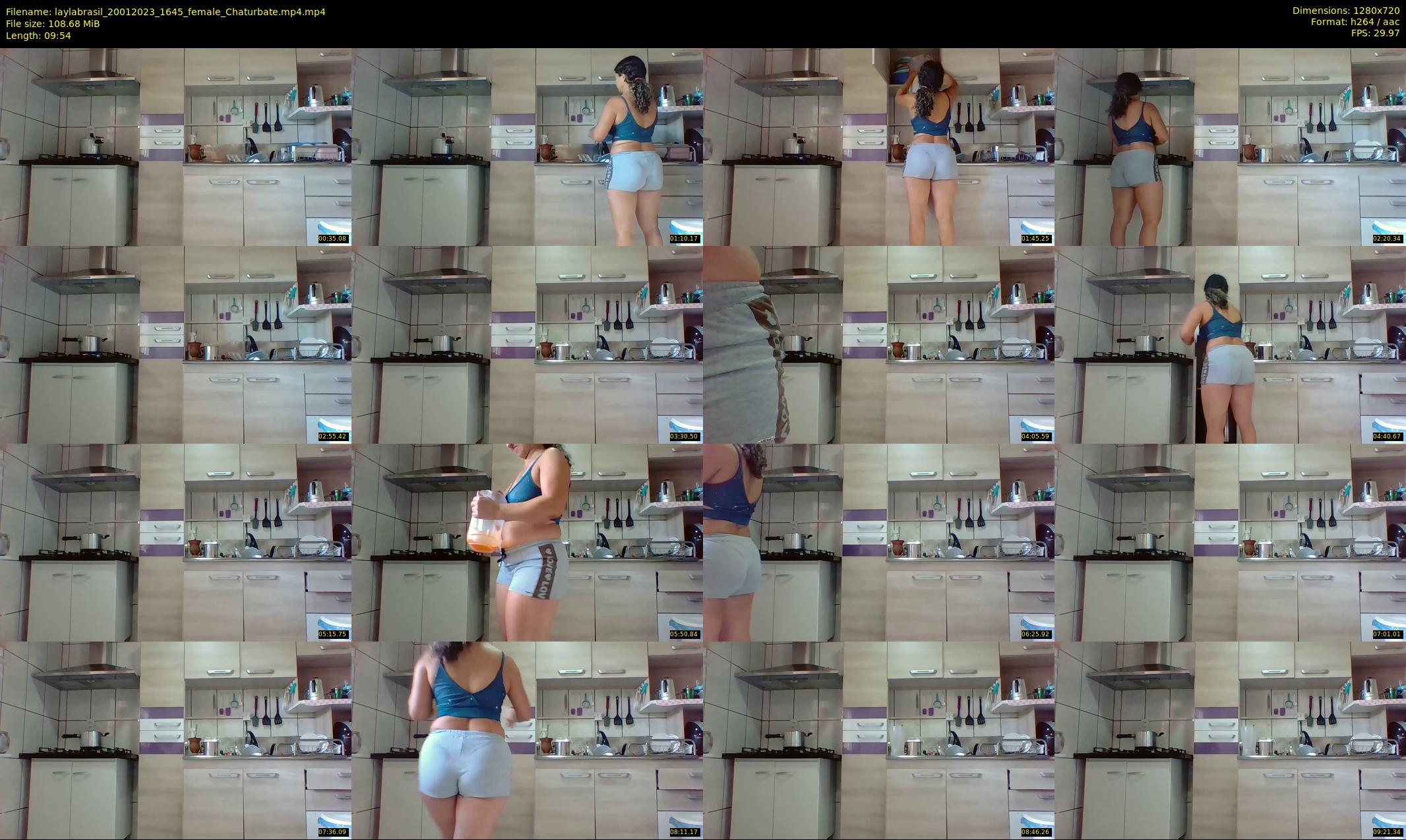 laylabrasil — 10 minute Chaturbate female cam show recording, 720p, Jan 20, 2023
