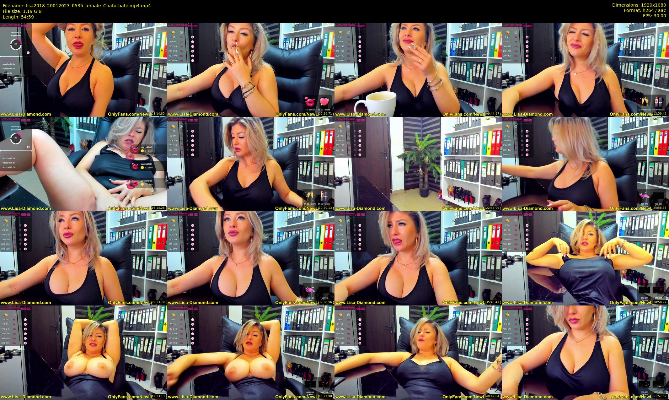 lisa2018 — 55 minute Chaturbate female cam show recording, 1080p, Jan 20, 2023