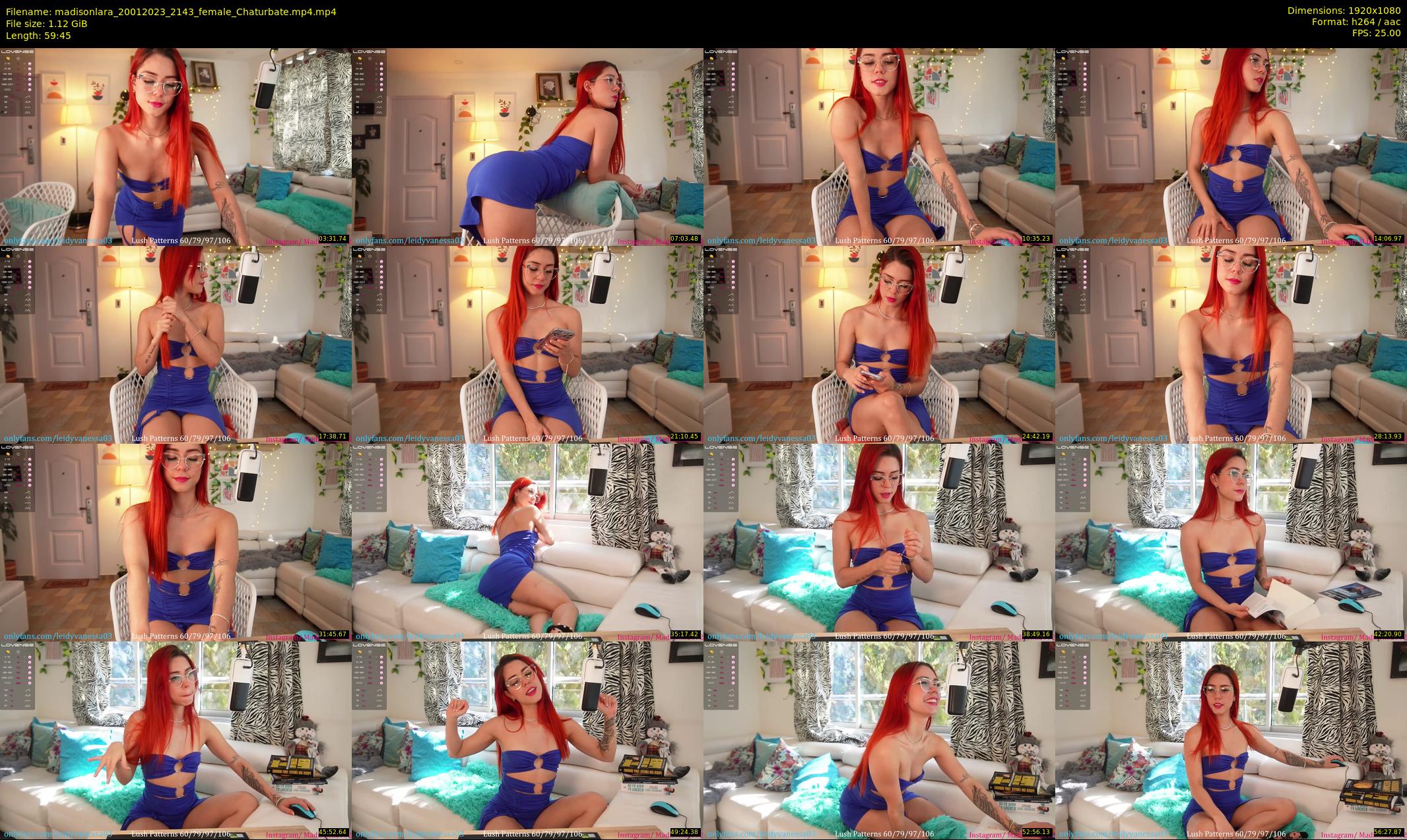madisonlara — 60 minute Chaturbate female cam show recording, 1080p, Jan 20, 2023