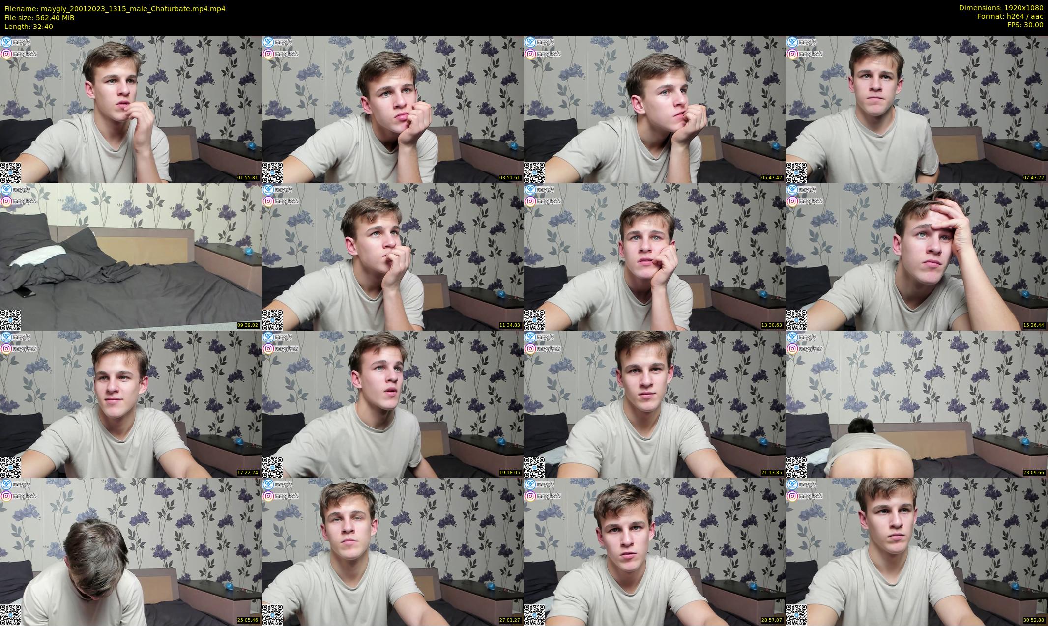 maygly — 33 minute Chaturbate male cam show recording, 1080p, Jan 20, 2023