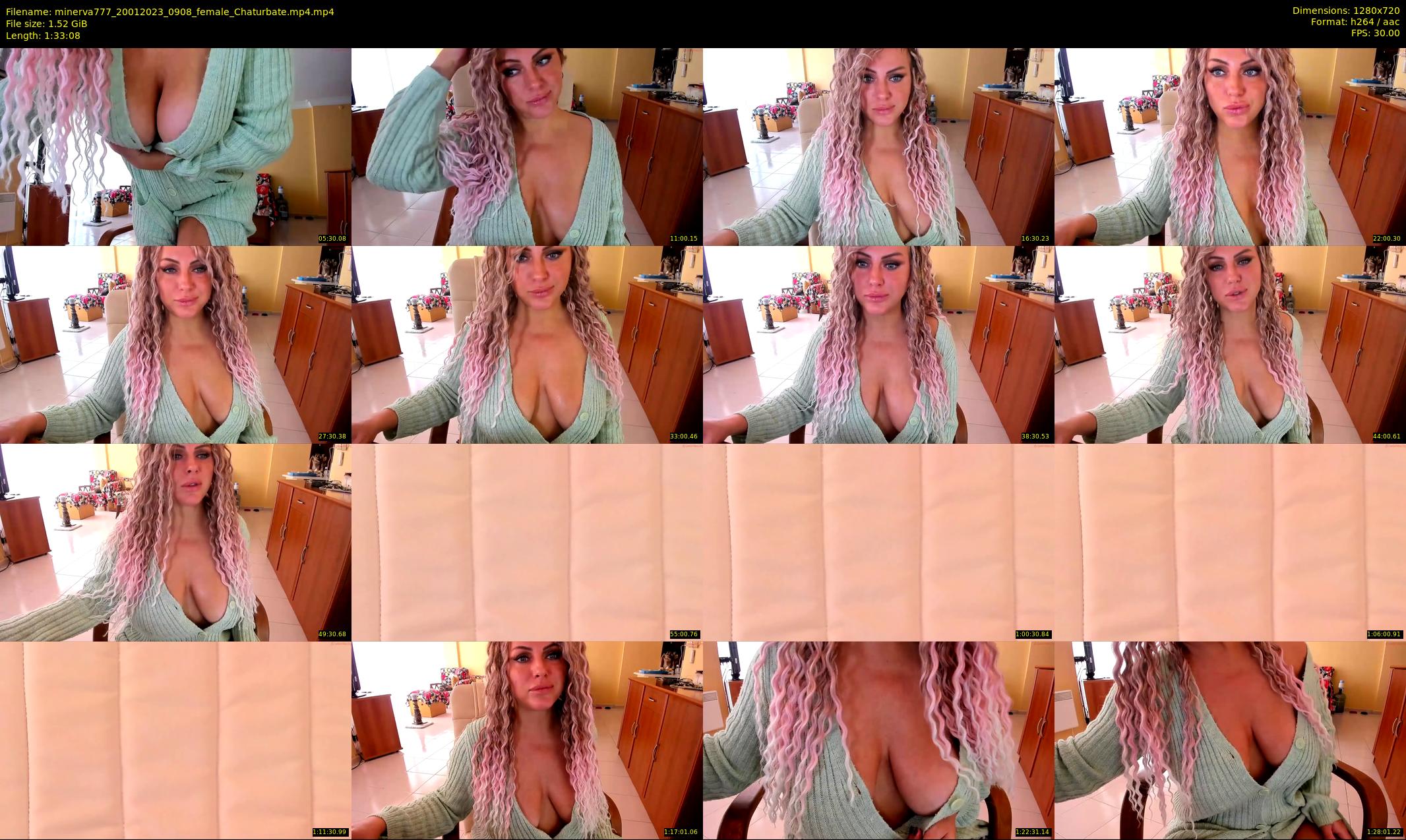 minerva777 — 94 minute Chaturbate female cam show recording, 720p, Jan 20, 2023