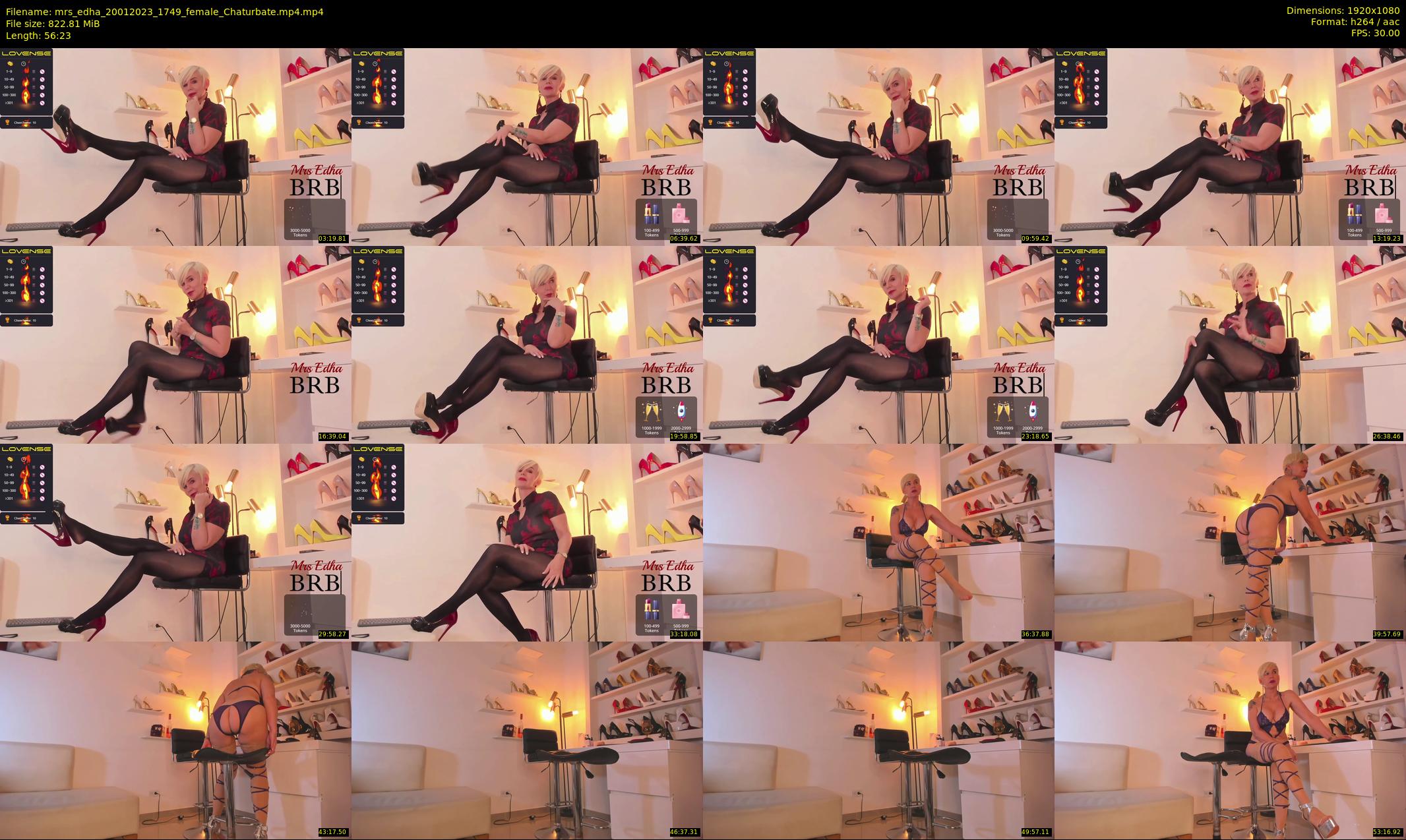 mrs_edha — 57 minute Chaturbate female cam show recording, 1080p, Jan 20, 2023