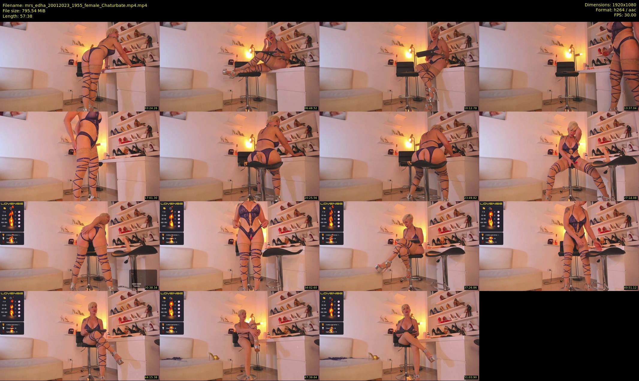 mrs_edha — 58 minute Chaturbate female cam show recording, 1080p, Jan 20, 2023