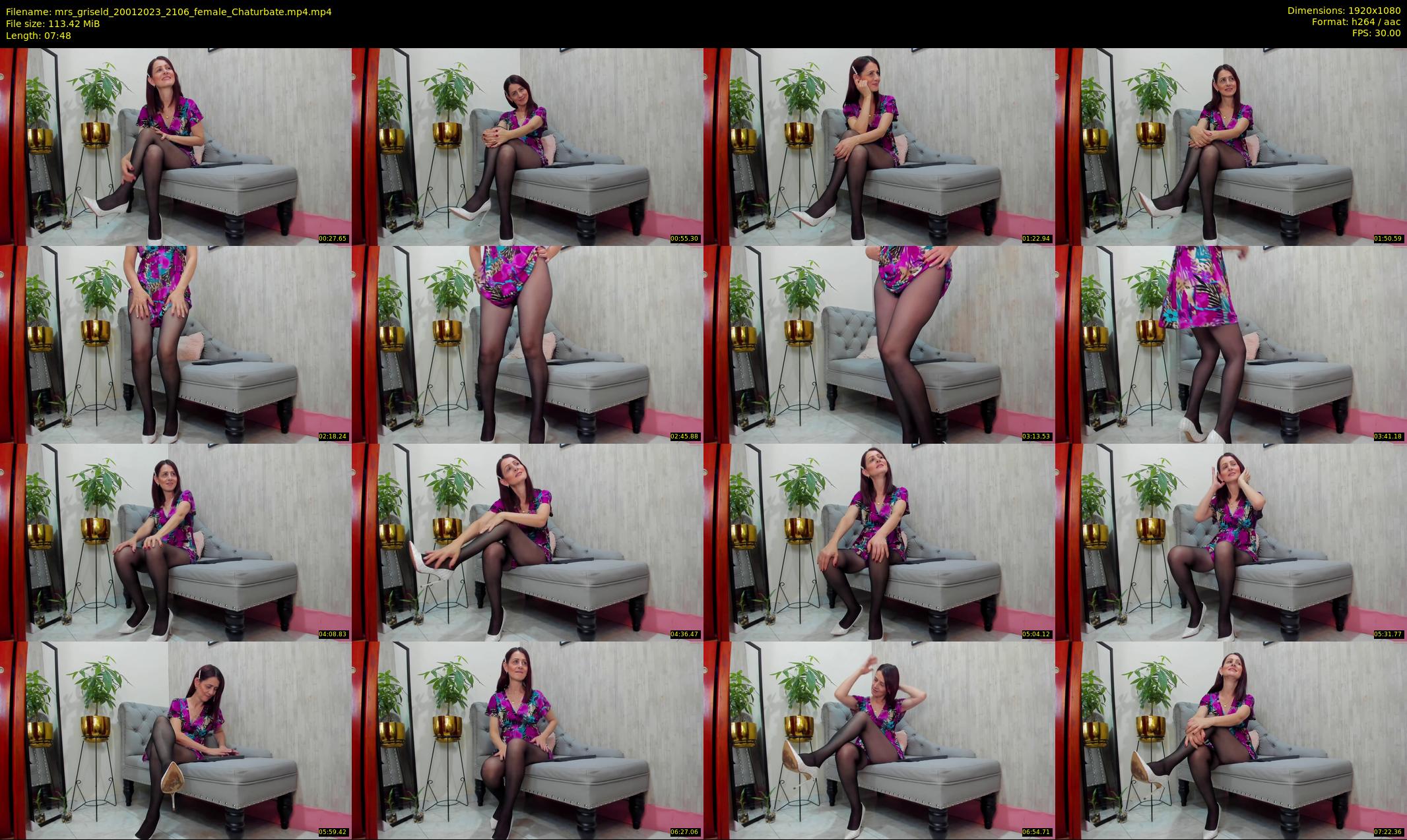 mrs_griseld — 8 minute Chaturbate female cam show recording, 1080p, Jan 20, 2023