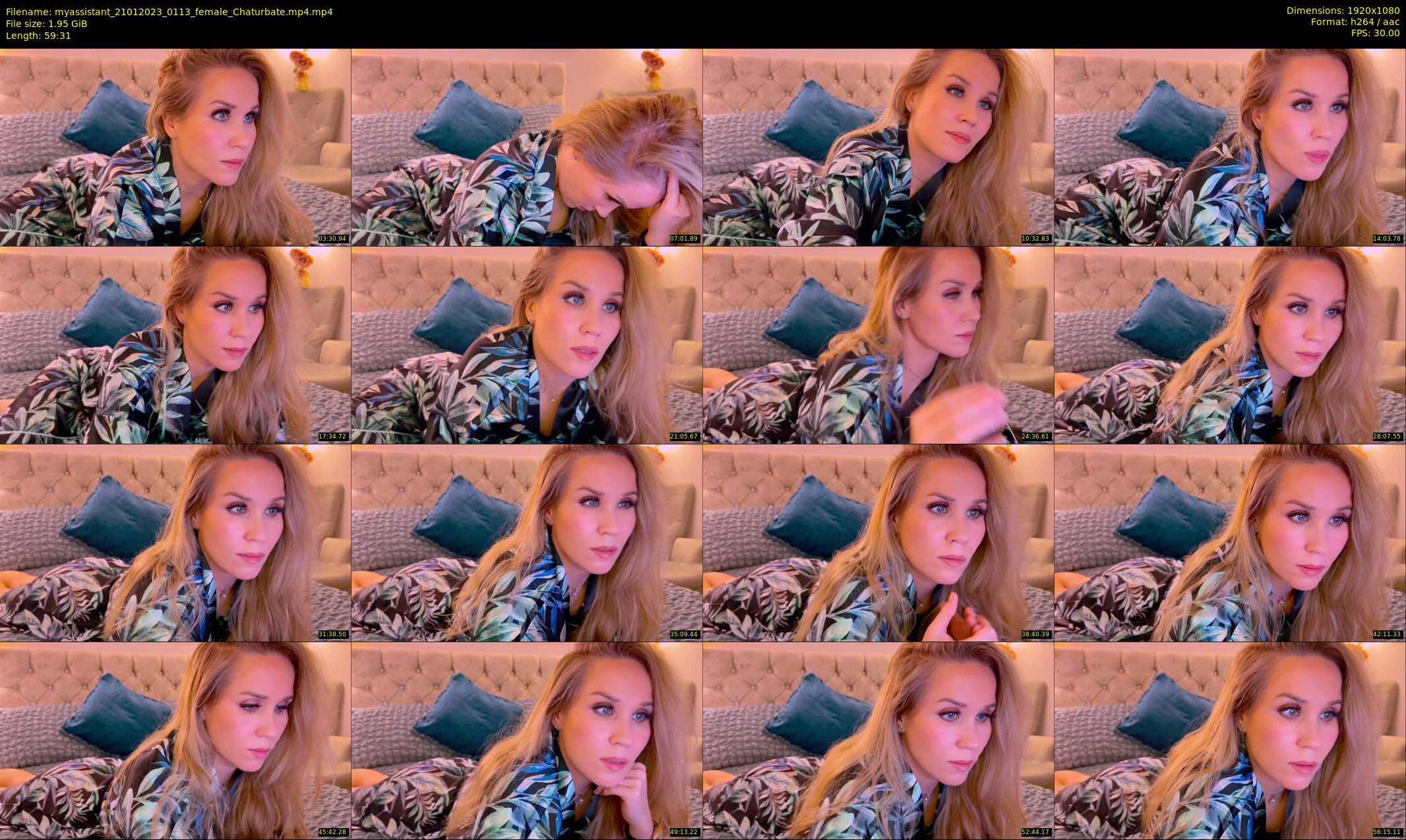 myassistant — 60 minute Chaturbate female cam show recording, 1080p, Jan 21, 2023