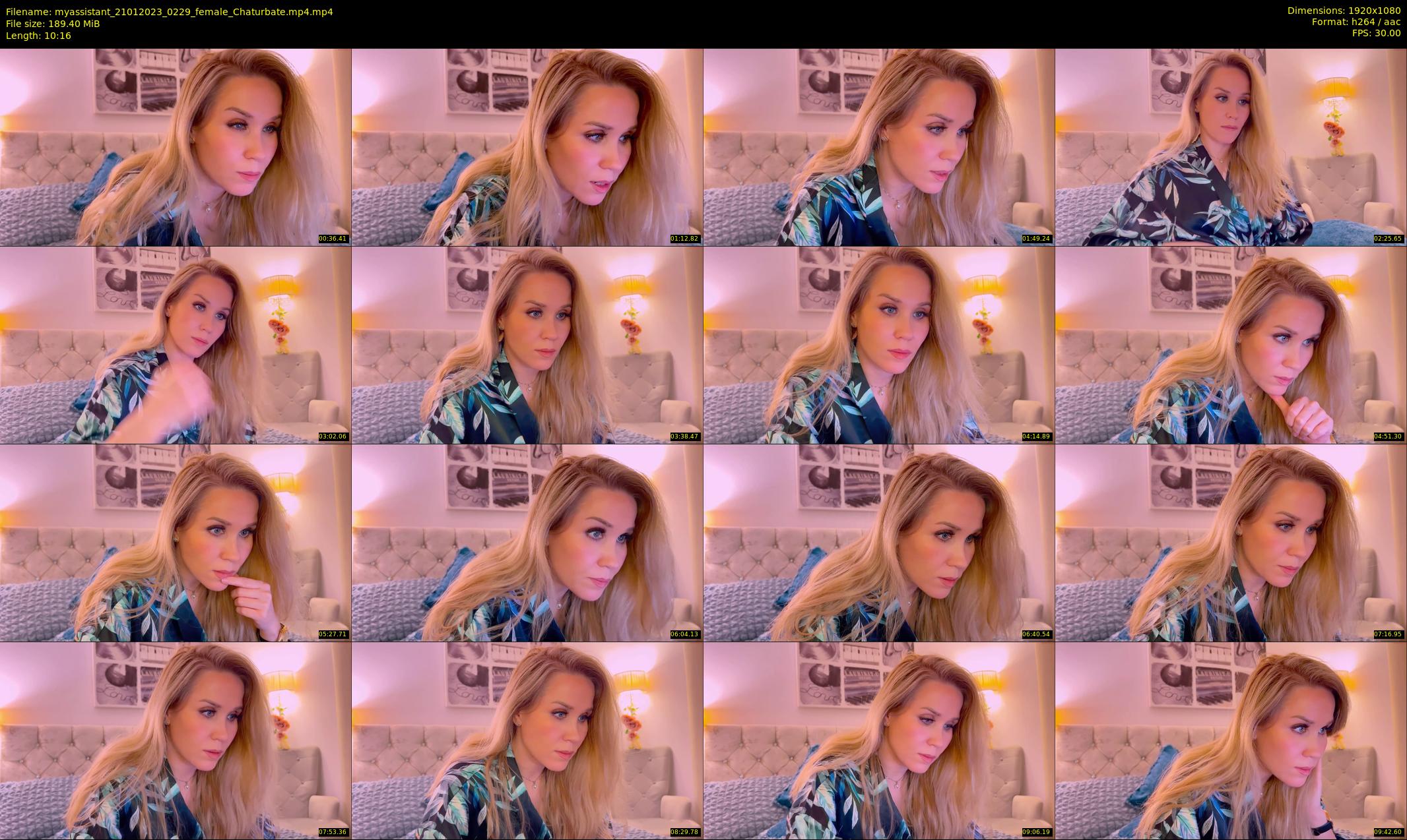 myassistant — 11 minute Chaturbate female cam show recording, 1080p, Jan 21, 2023