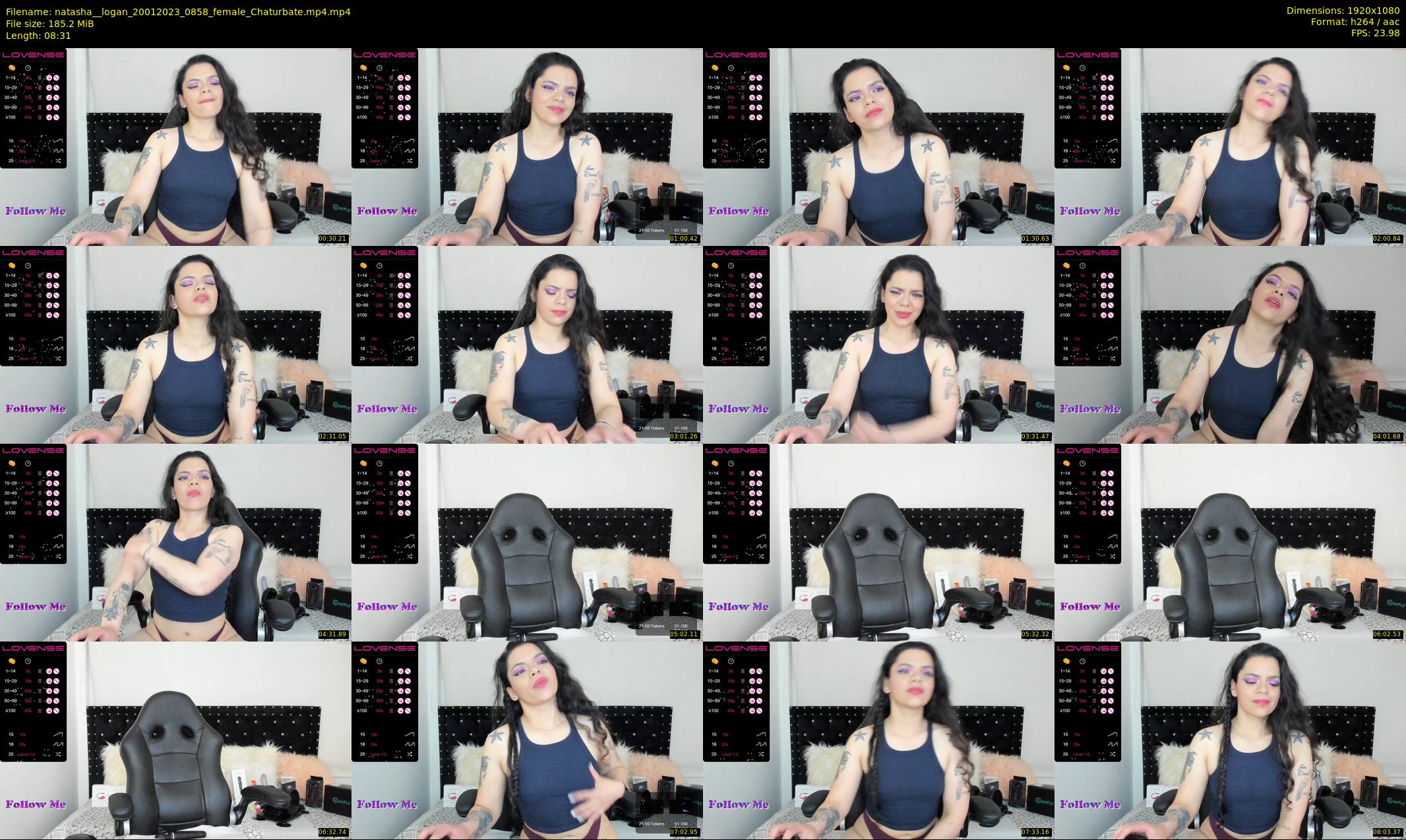 natasha__logan — 9 minute Chaturbate female cam show recording, 1080p, Jan 20, 2023