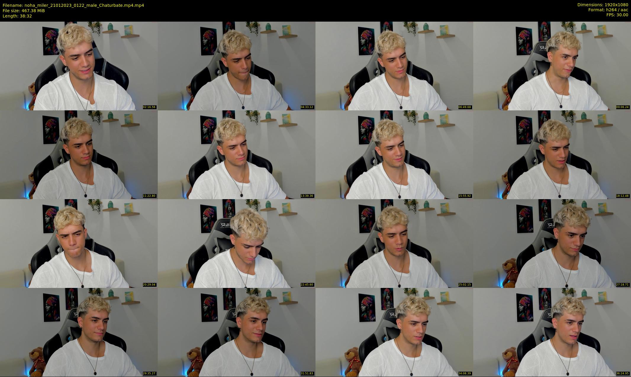 noha_miler — 39 minute Chaturbate male cam show recording, 1080p, Jan 21, 2023