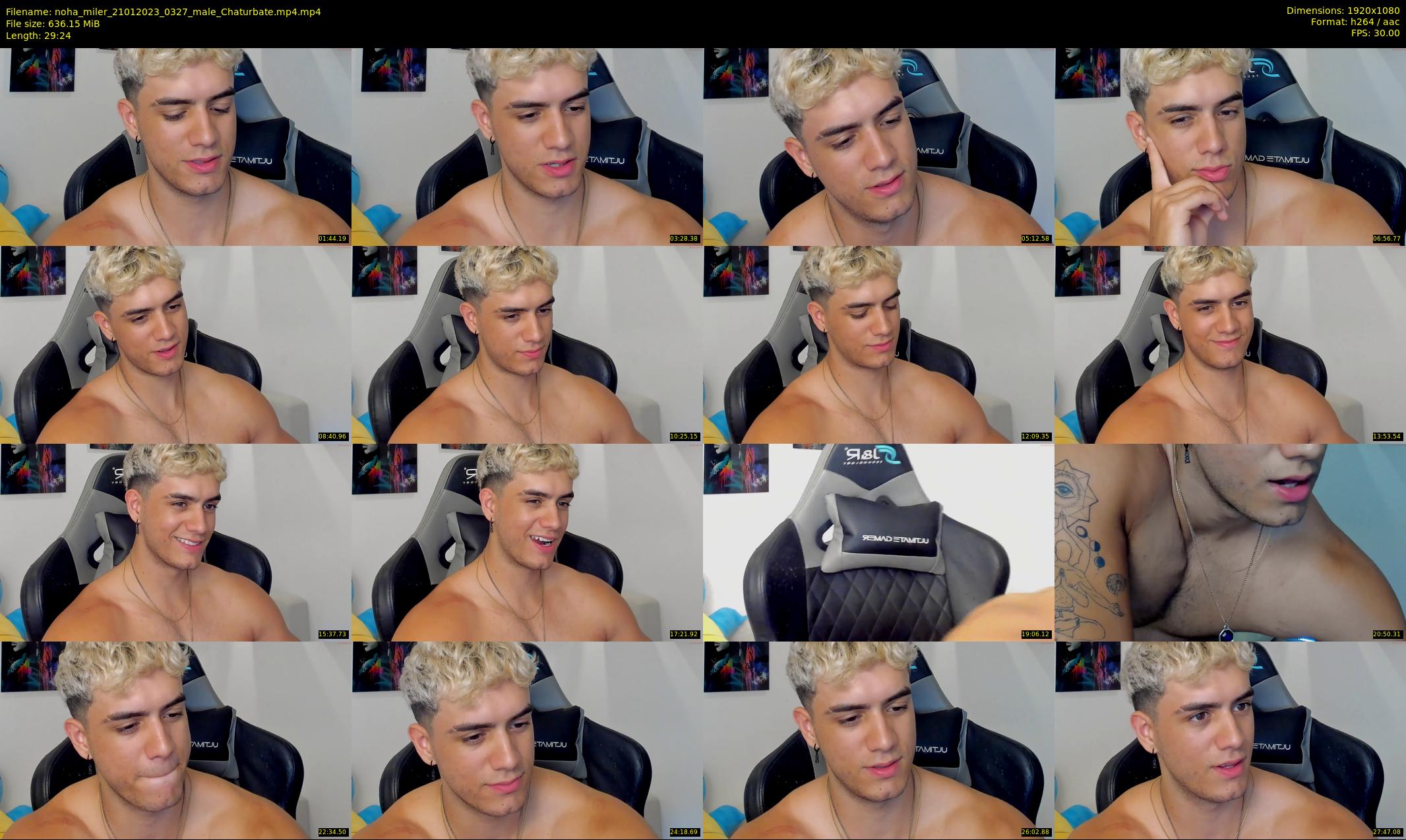 noha_miler — 30 minute Chaturbate male cam show recording, 1080p, Jan 21, 2023